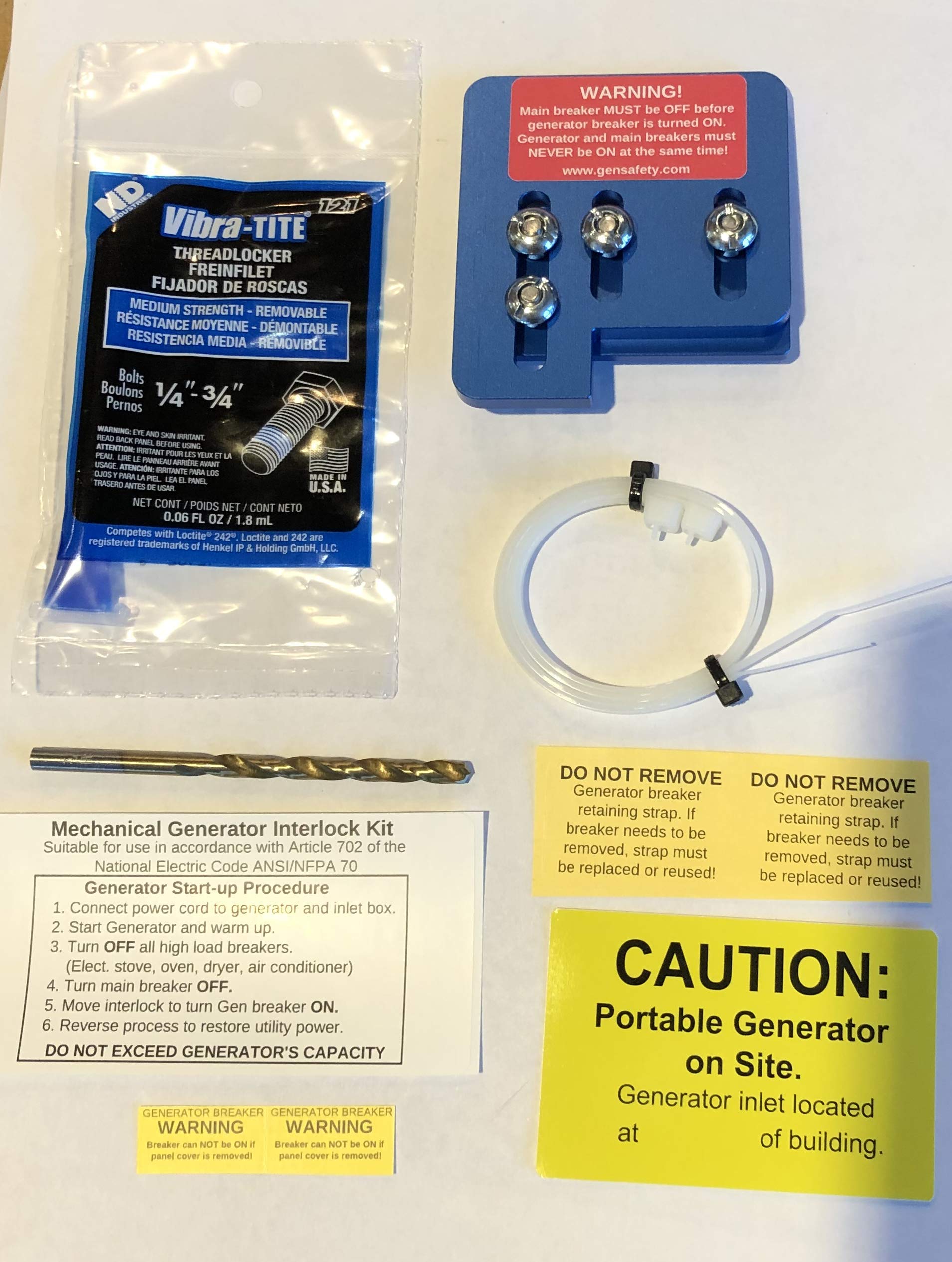 Nsd200A Square D Generator Interlock Kit Qo And Homeline   Anodized