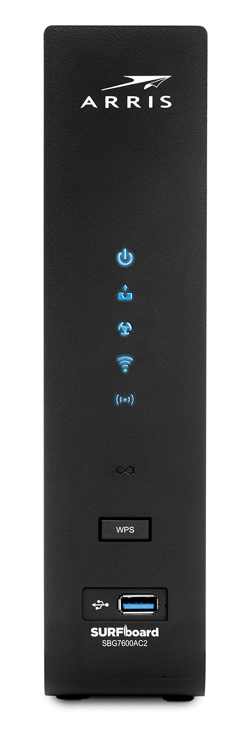 Arris Surfboard Sbg7600Ac2 Docsis 3.0 Cable Modem & Ac2350 Wi-Fi Router , Approved For Comcast Xfinity, Cox, Charter Spectrum &