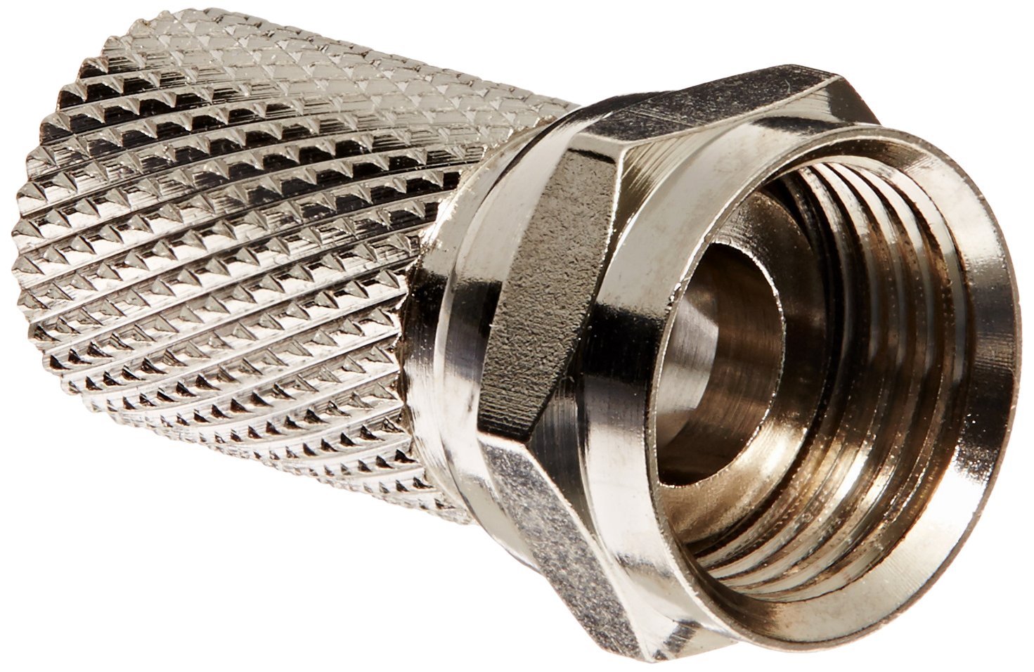 Nsi Fc6T Twist On ''F'' Connector For Standard Shield Rg6/U Cable