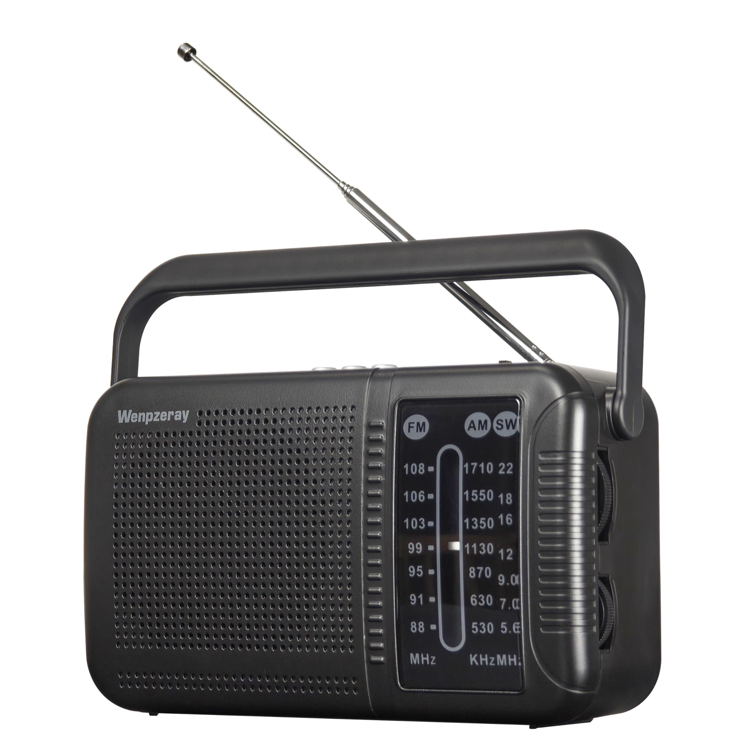 Shortwave Am Fm Radio, Retro Receiver Bluetooth Speaker Great Reception, Support Tf Card/Usb Play, Large Dial Battery Powered Ea