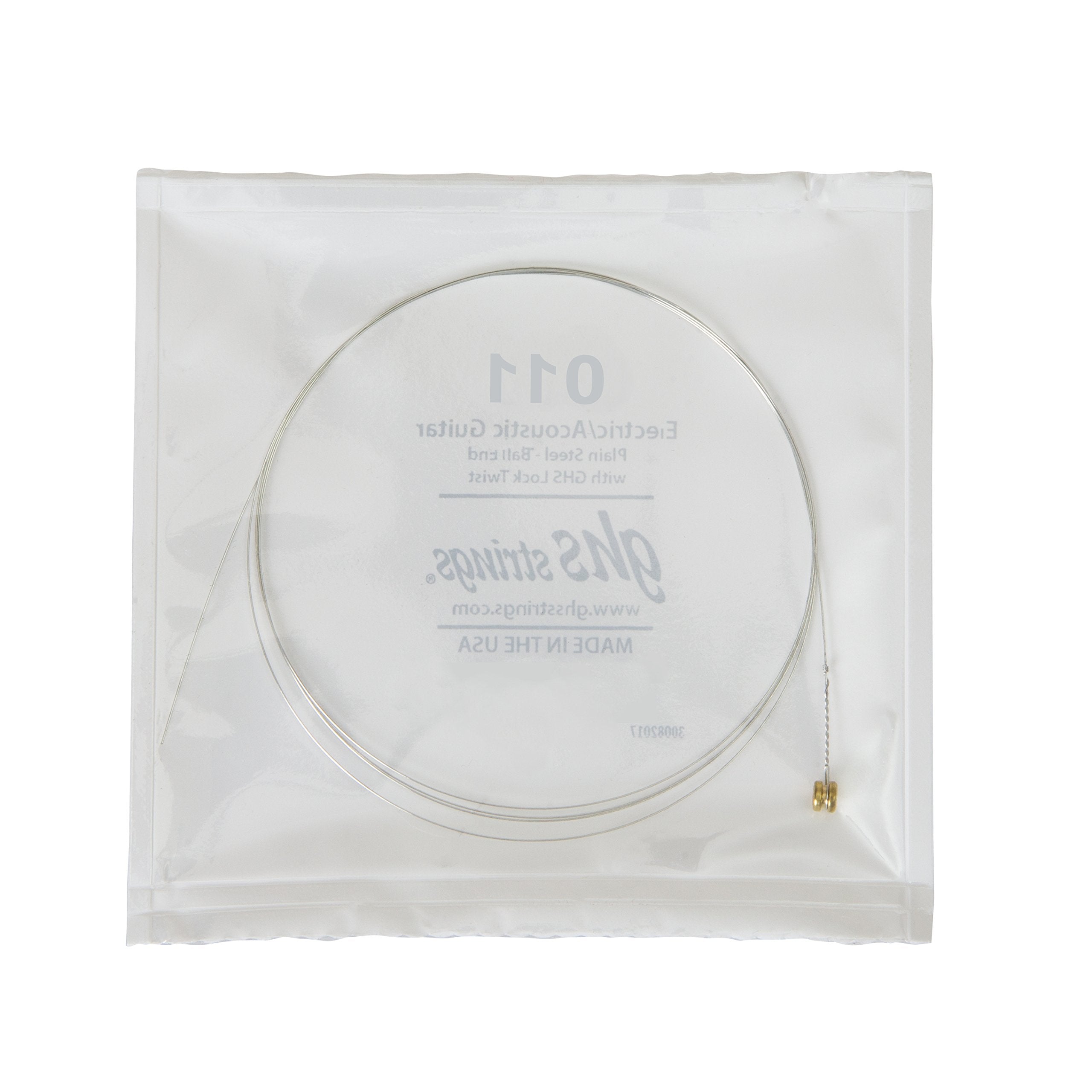 Ghs Strings R+Rm Nickel Rockers, Rollerwound Pure Nickel Electric Guitar Strings, Medium (.011 .050)