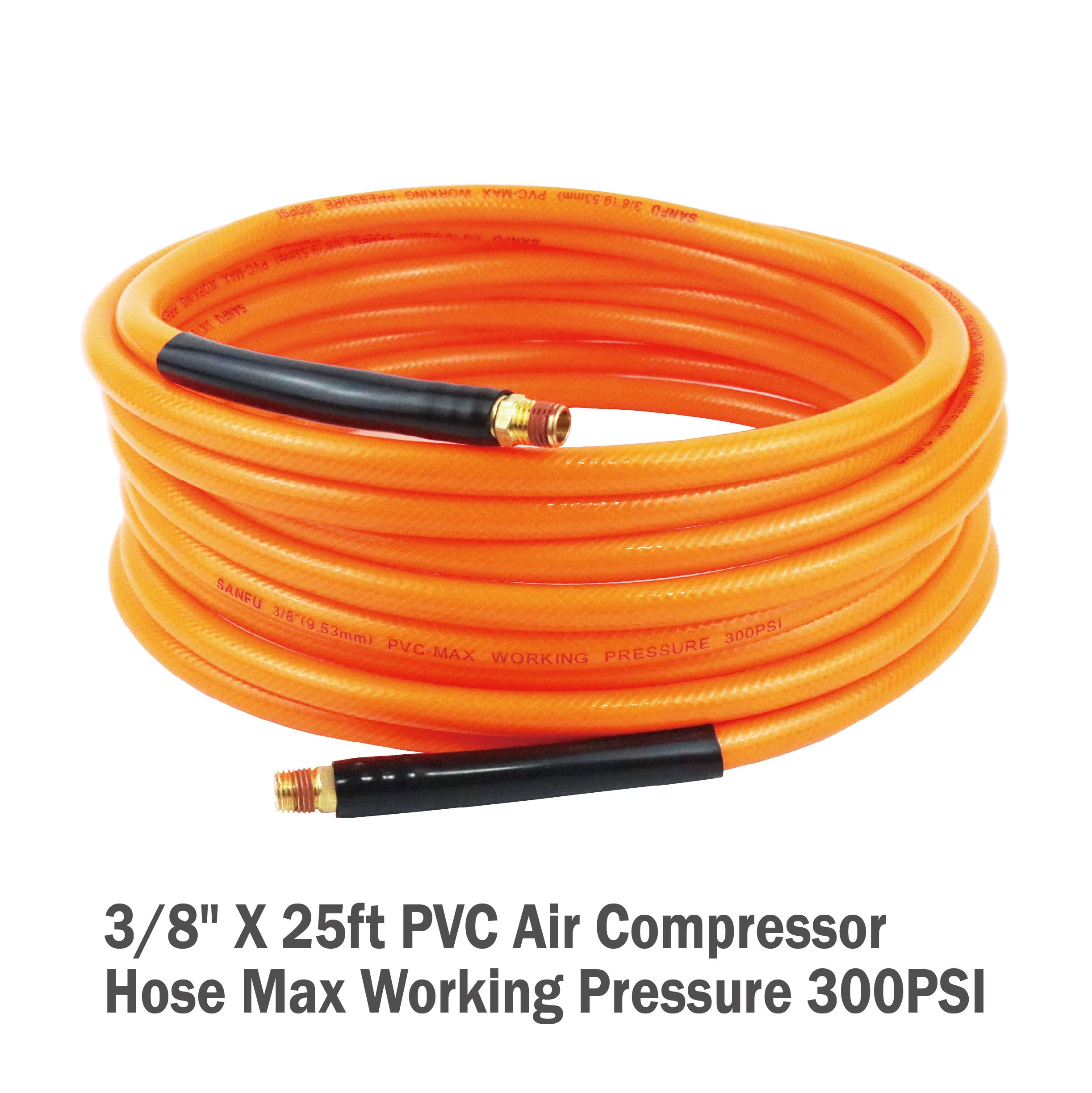 Melprisu 17 Pieces Air Tool Kit 3/8'' X 25Ft Pvc Air Compressor Hose Kit Air Compressor Accessories Kit