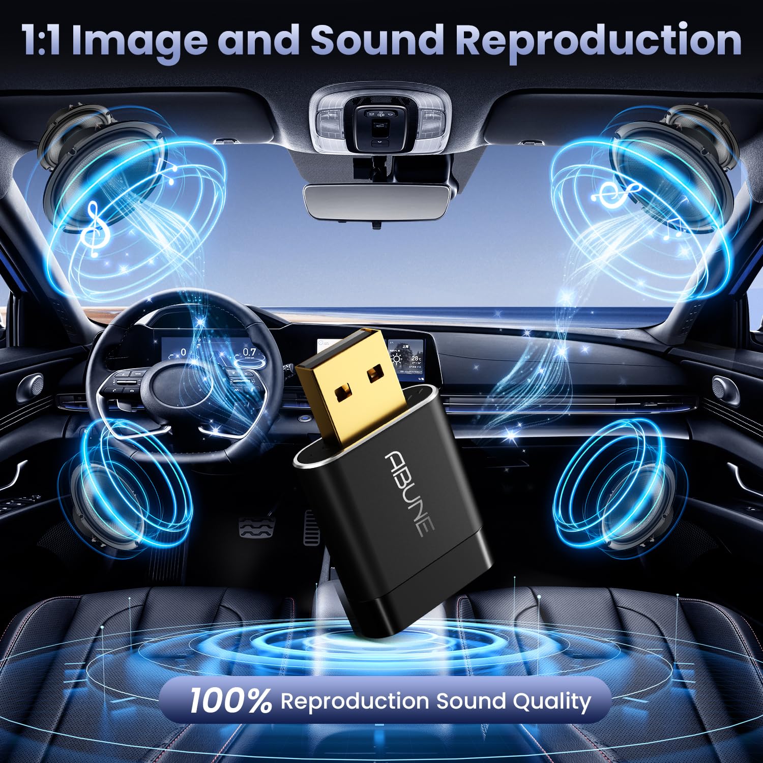 Mini Wireless Carplay Adapter For Iphone, 2 In 1 Carplay And Android Auto Adapter, Easy Upgrade From Wired To Wireless, Plug & P