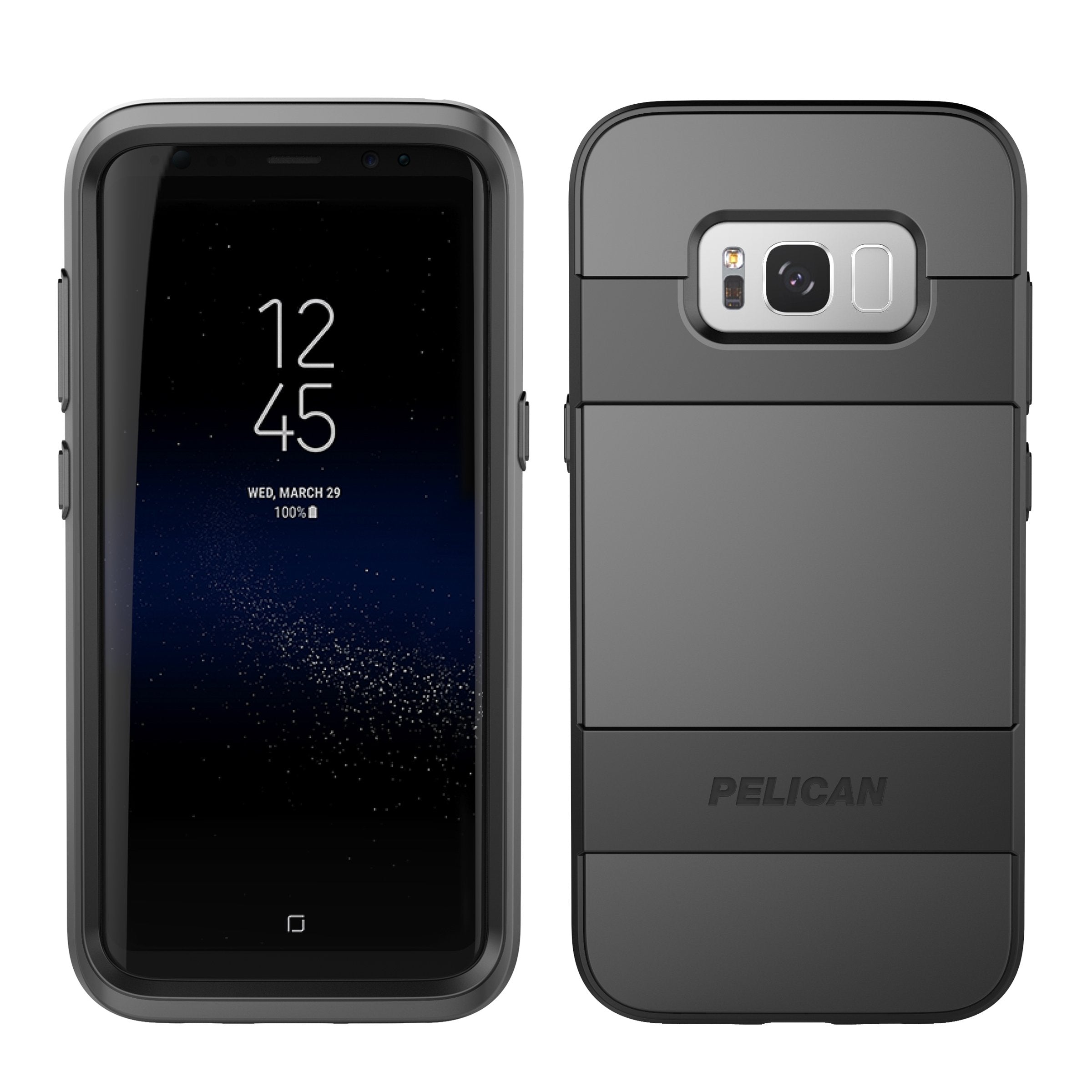Pelican Voyager Phone Case For Samsung Galaxy S8+ (Black)