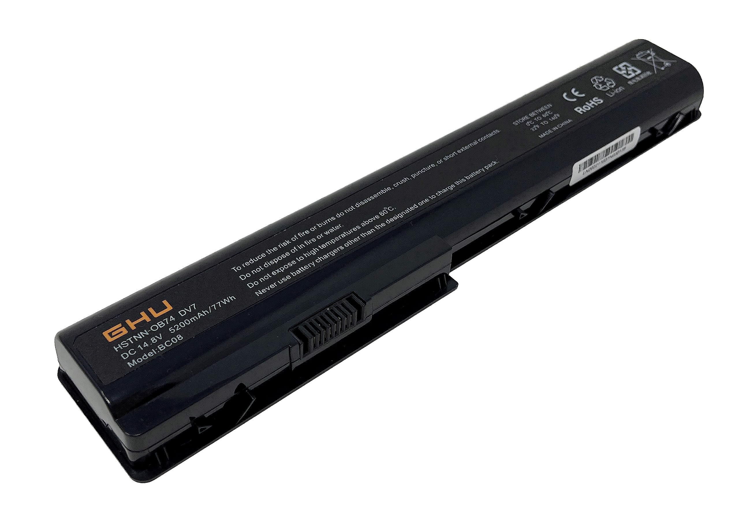 Ghu New Battery Replacement For 480385 001 486766 001 Hstnn Ob75 Compatible Wit Hp Pavilion Laptop And Notebook 464058 251 46405
