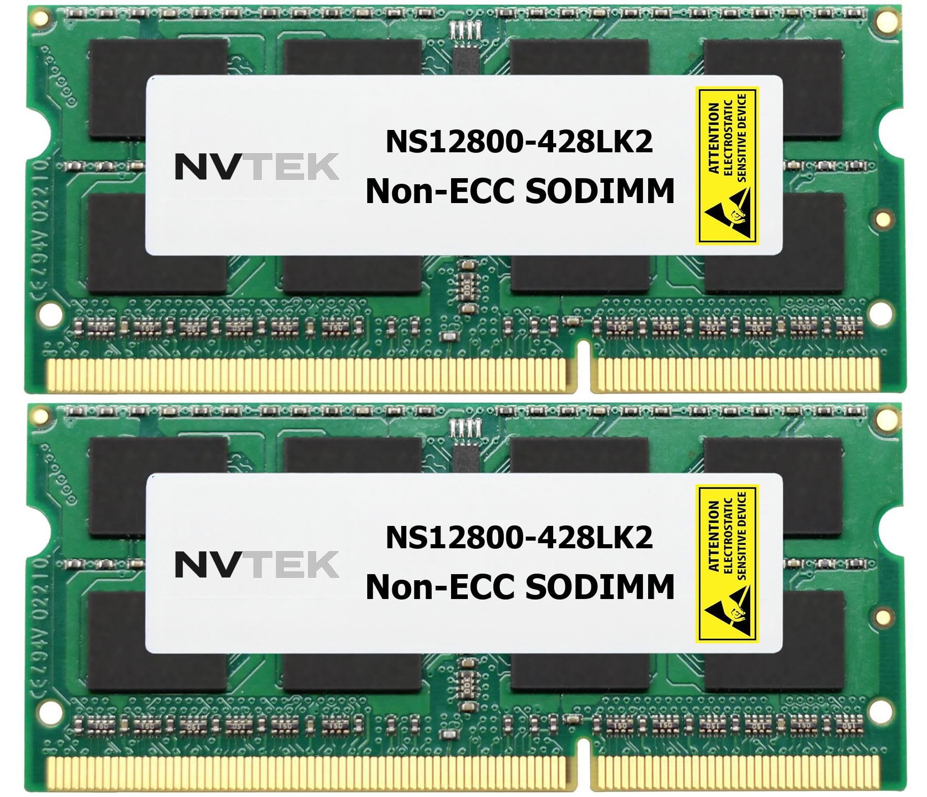 Nvtek 8Gb (2X4Gb) Ddr3 1600Mhz Pc3 12800 2Rx8 1.35V 204 Pin Non Ecc Sodimm Laptop Pc Computer Memory Kit