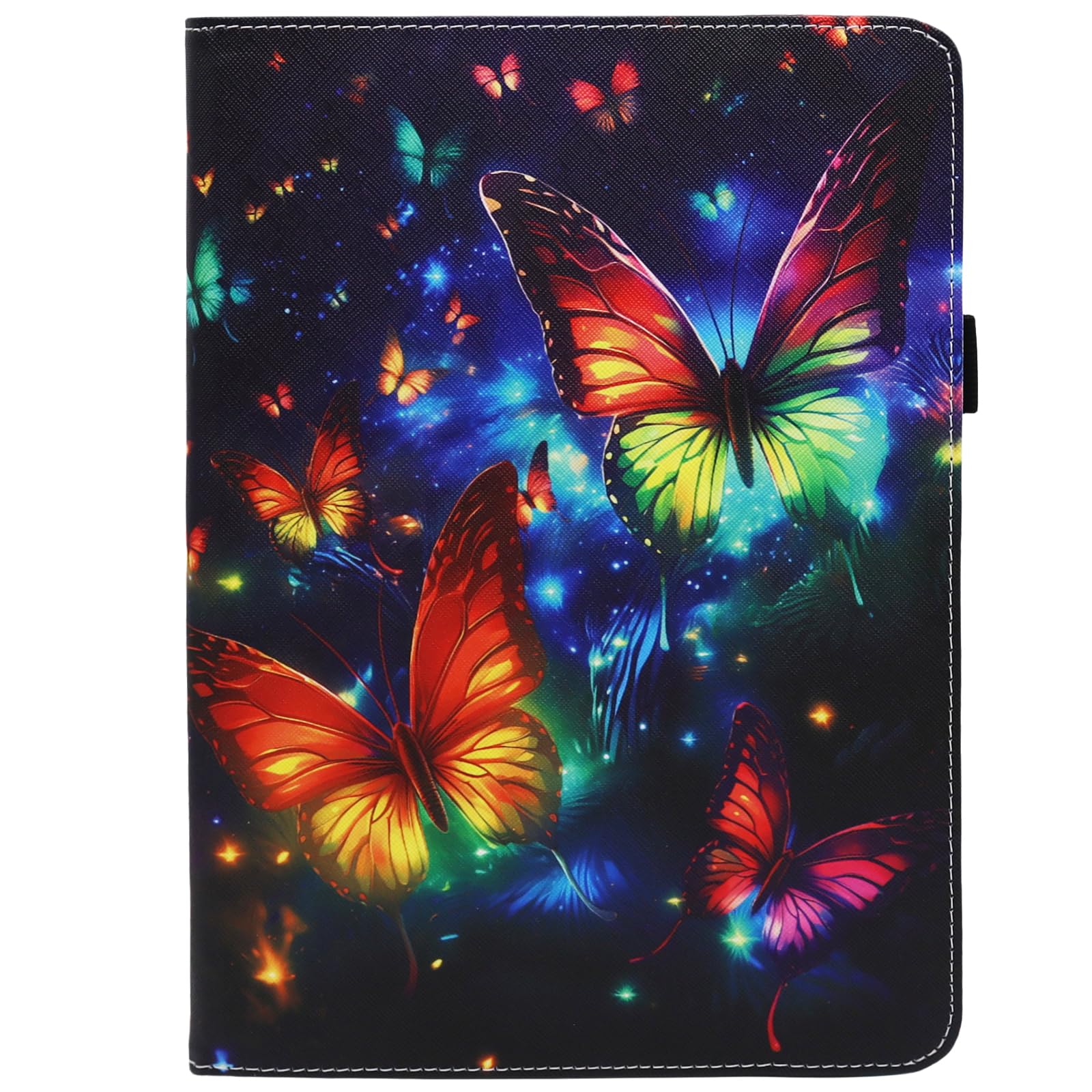 Universal 10 10.1 Inch Android Tablet Case, Dluggs Pu Leather 360 Degree Rotating Multi Angle Viewing Stand Case Cover For 10 10