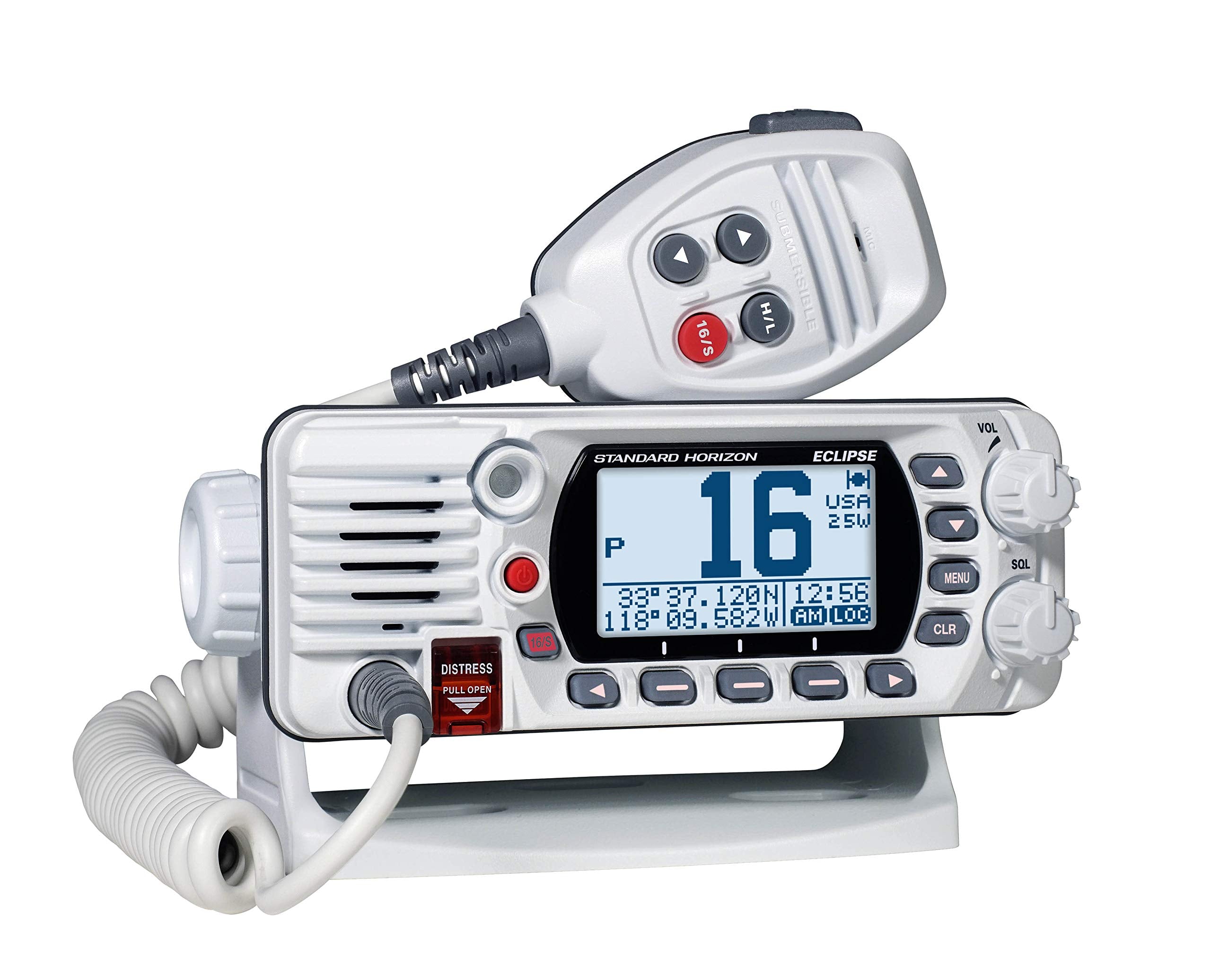 Standard Horizon Gx1400 Eclipse Fixed Mount Vhf Radio   White