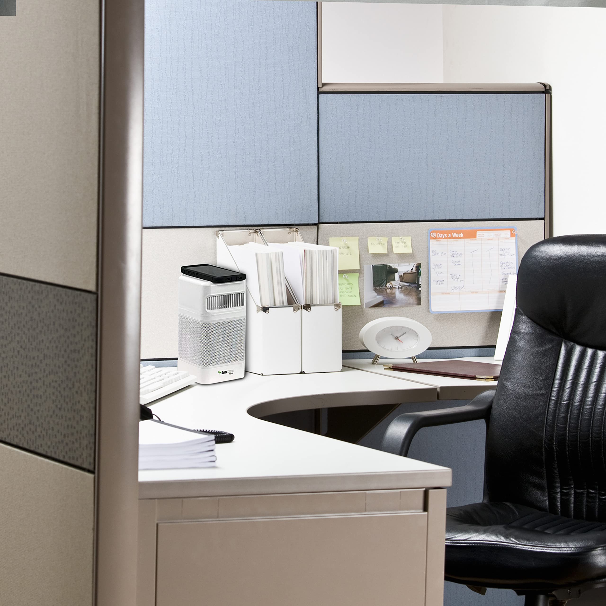 Odorstop Osap2W Hepa Air Purifier For Areas Up To 300 Sq Ft With Usb Charger, White