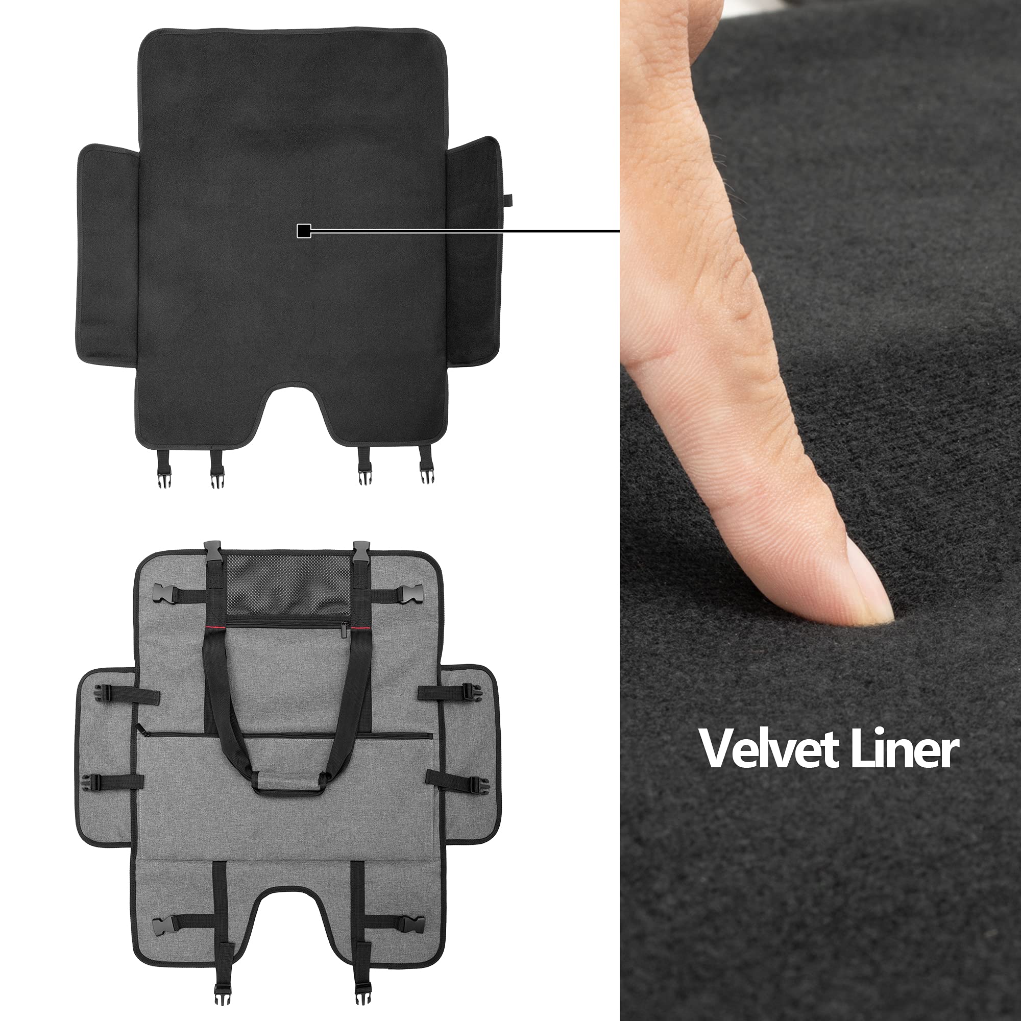 Trunab Carrying Case For 24 '' Monitors/Lcd Screens Compatible With Imac 21.5 ''/24 '', Protective Monitor Travel Bag With Padde