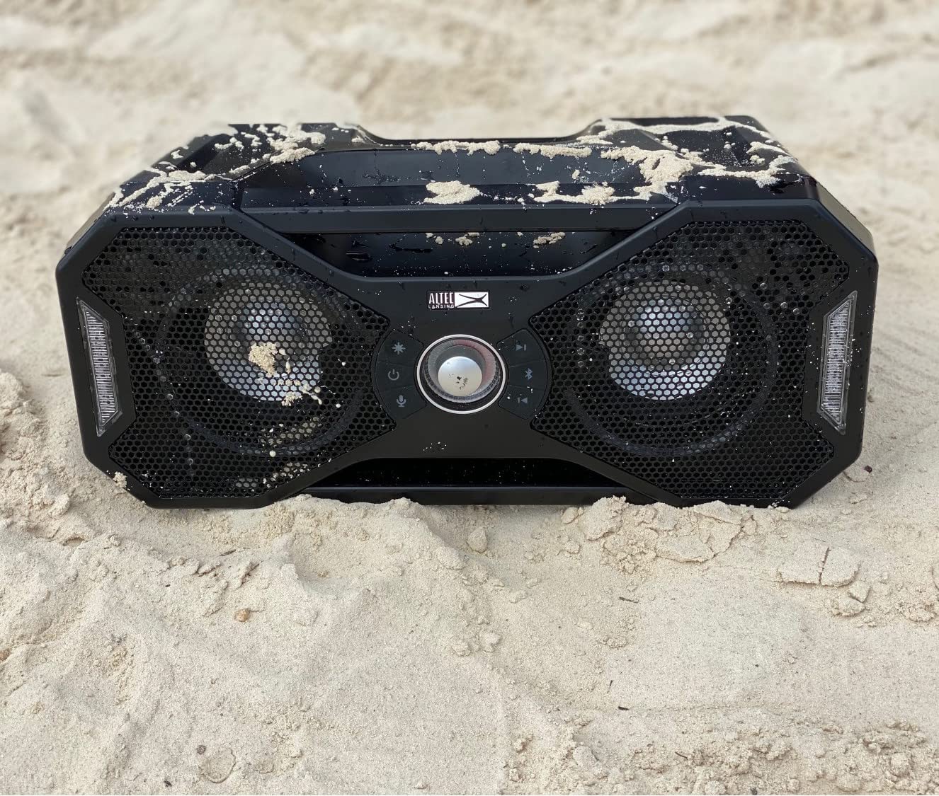 Altec Lansing Mix 2.0 - Waterproof Bluetooth Speaker With Strong Bass, Portable Speaker For Travel & Outdoor Use, 100 Foot Range
