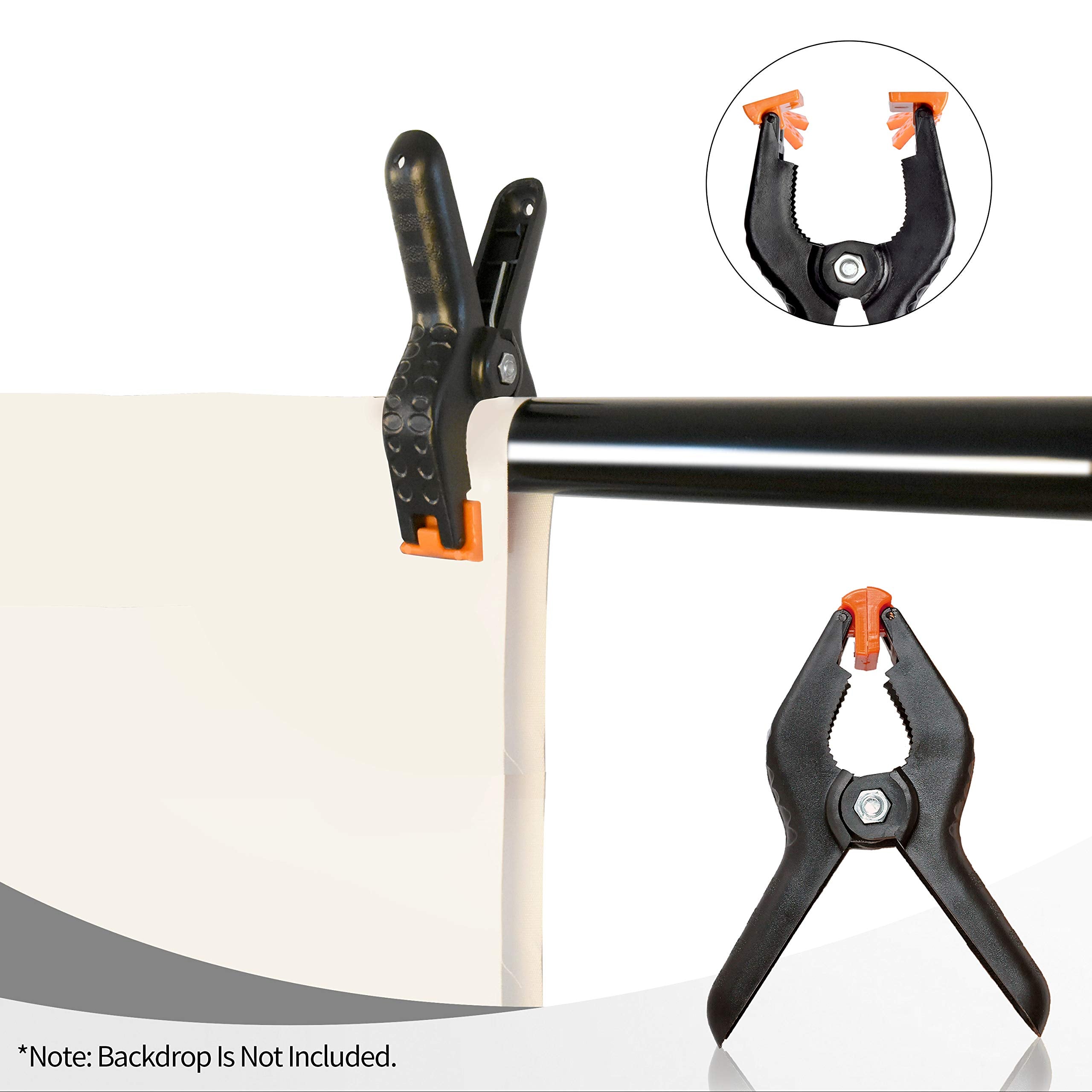 Emart Photography Backdrop Stand, 8 X 8 Ft Adjustable Photo Background Holder, Back Drop Banner Stand Support System Kit For Pho