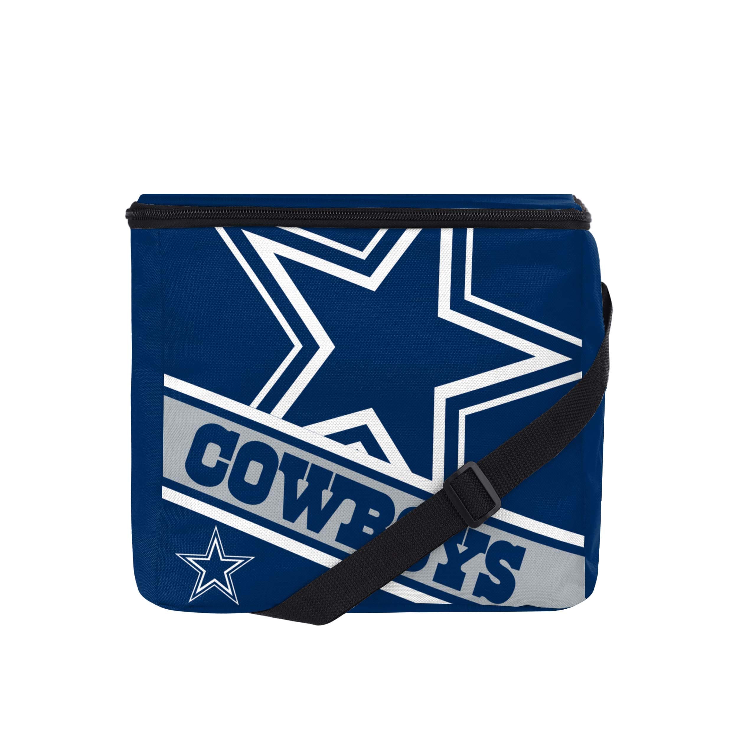 Foco Dallas Cowboys Big Logo Stripe 12 Pack Cooler