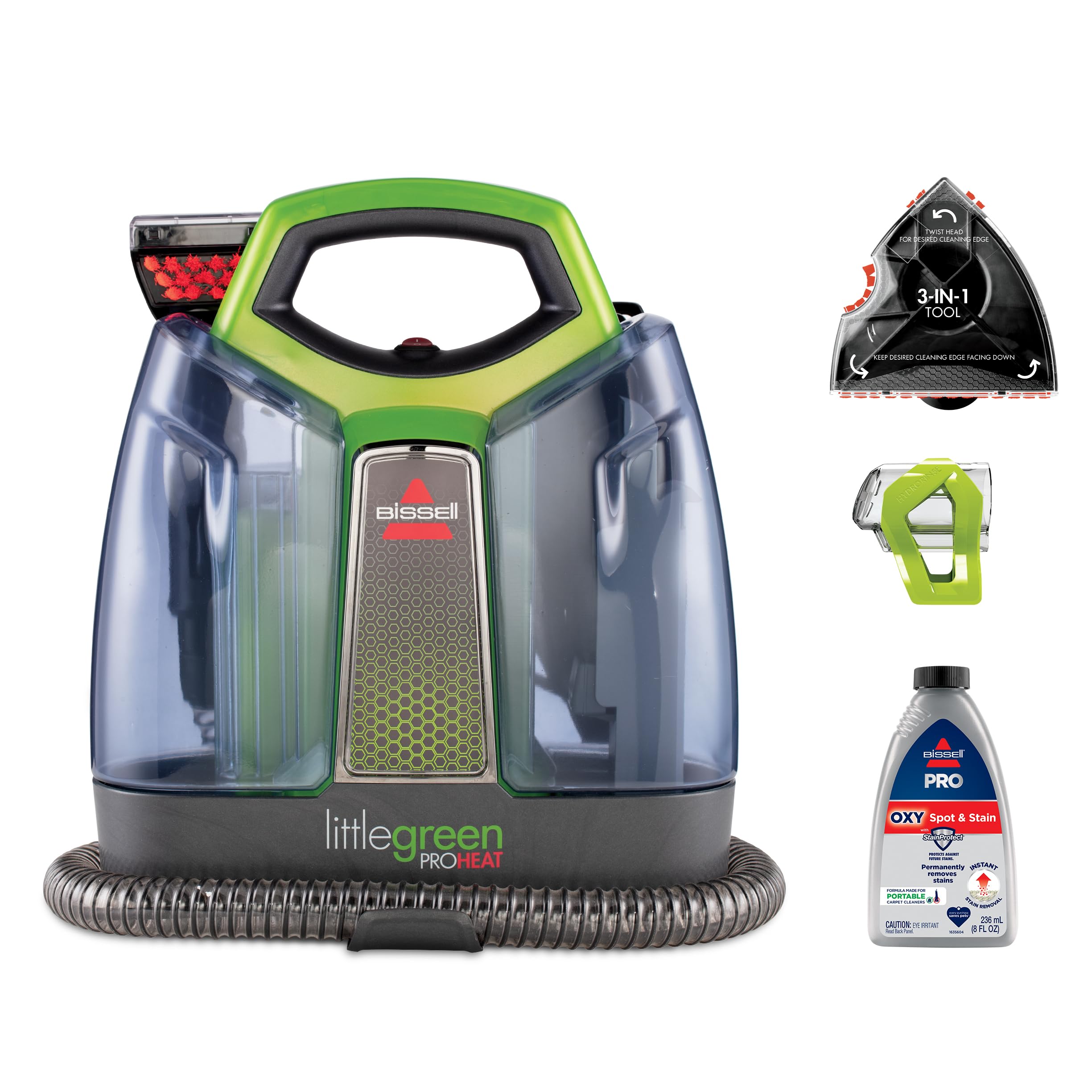 Bissell Little Green Proheat Portable Carpet Cleaner, 2513G