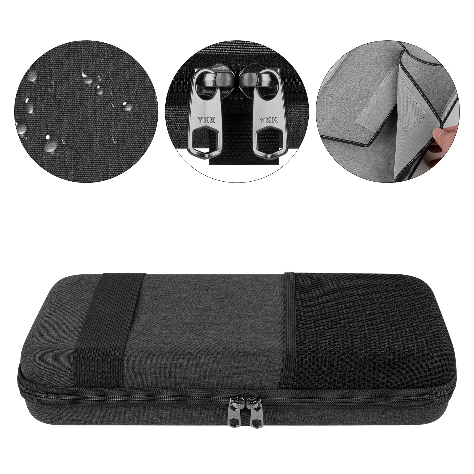 Geekria 75% Keyboard Case, Hard Shell Travel Carrying Bag For 84 Key Wireless Portable Keyboard, Compatible With Keychron K2, Lo