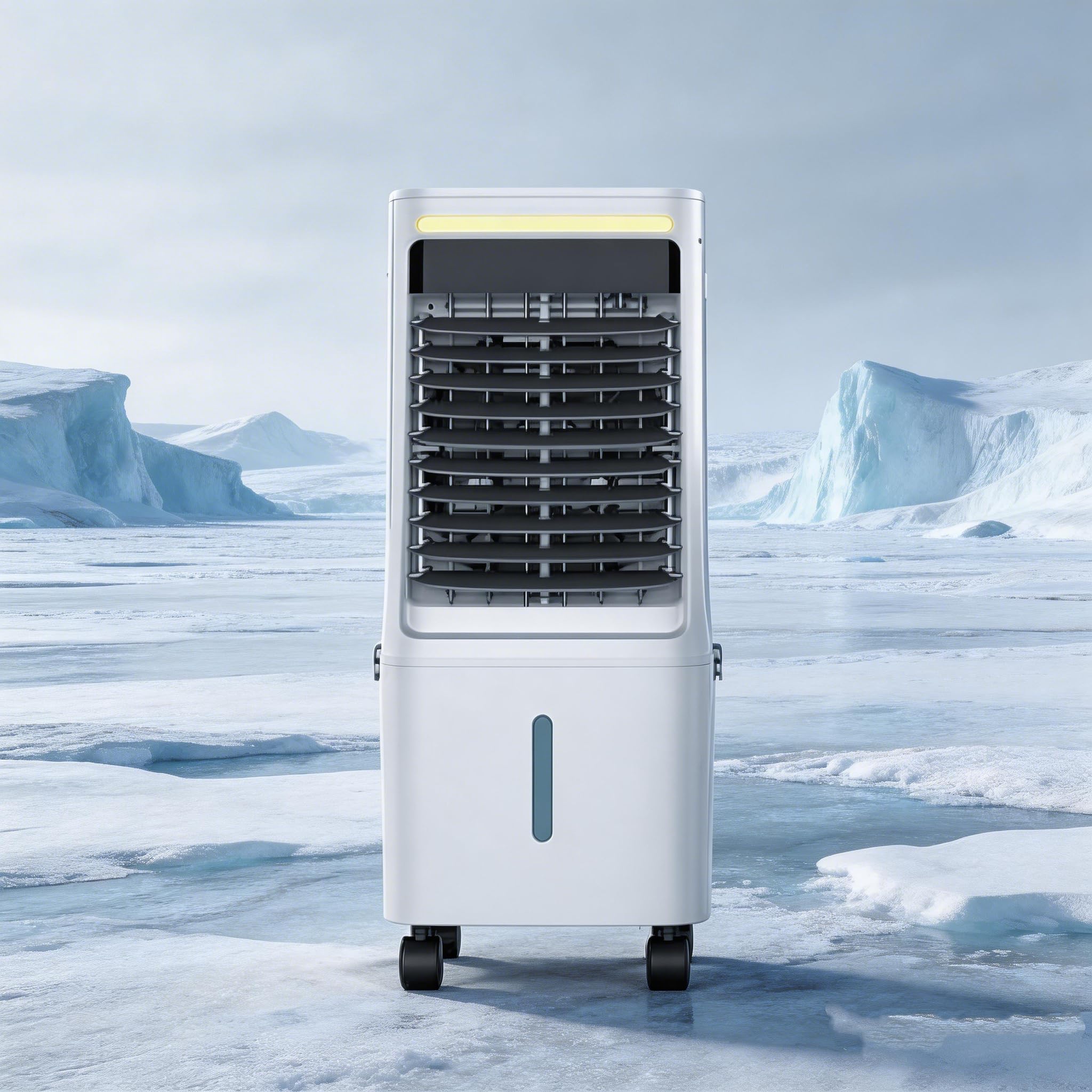 Uthfy 33    Swamp Cooler Air Conditioner, Evaporative Air Cooler with Dual Water Tanks
