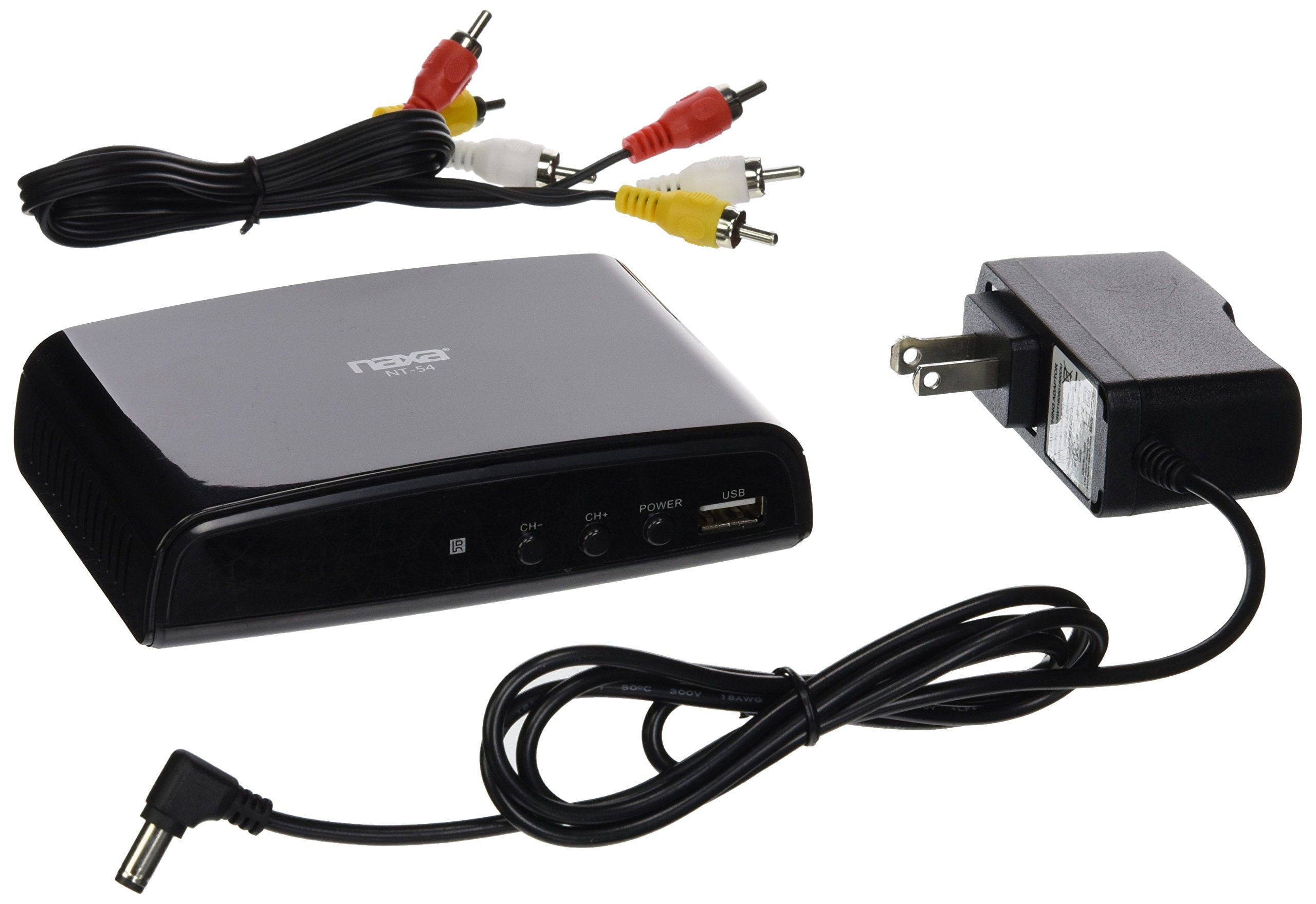 Naxa Electronics Digital Converter Box Hdtv Receiver (Nt 54)