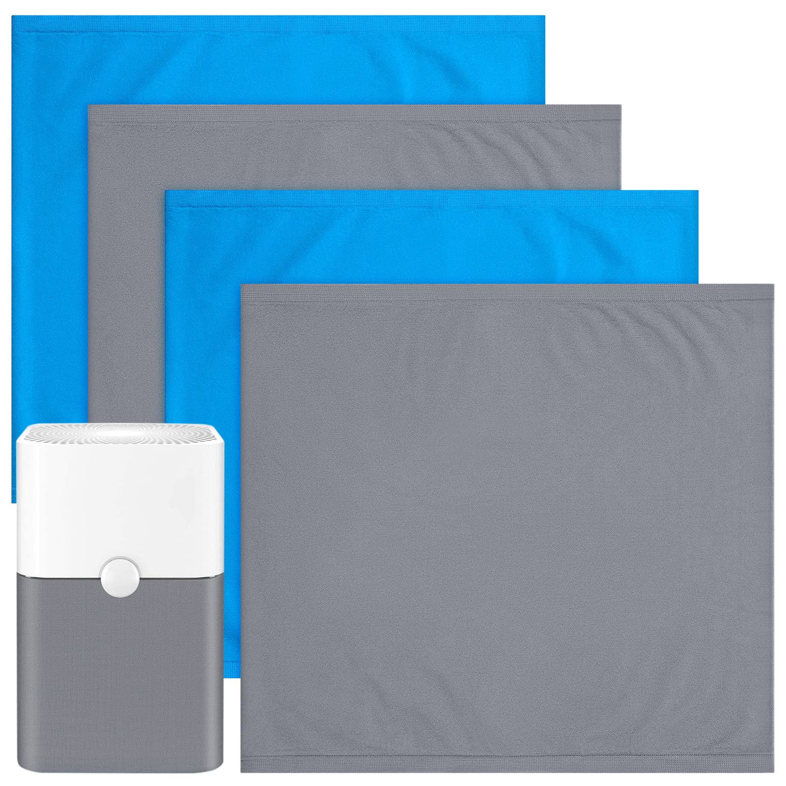 4 Pack 211+ Replacement Washable Pre Filters For Blueair Blue Pure 211+ Air Purifier, Removes Pollen, Dust, Color Include 2 Pack