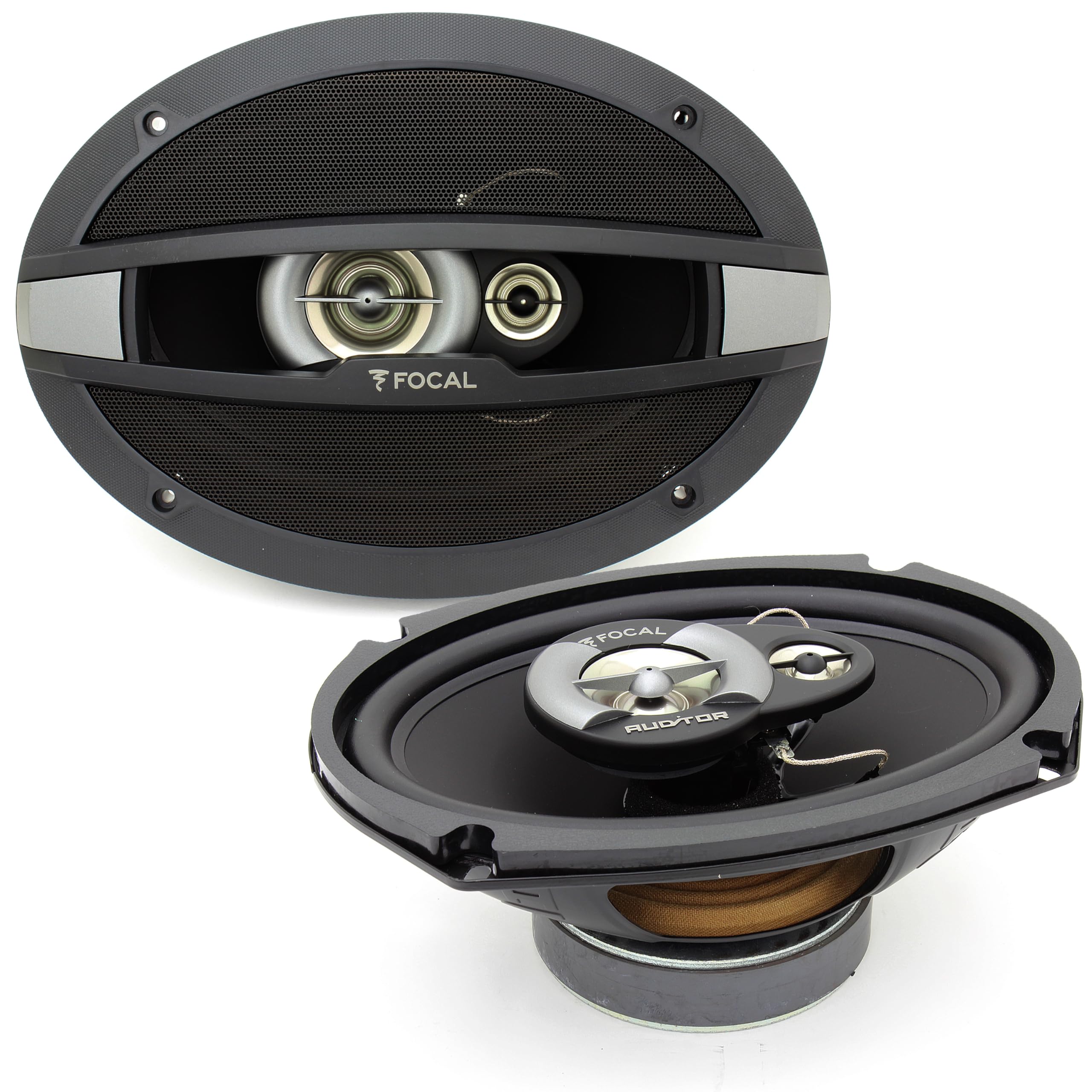 Focal R 690C 6''X9'' 160 Watts Rms 3 Way Auditor Series Coaxial Speakers