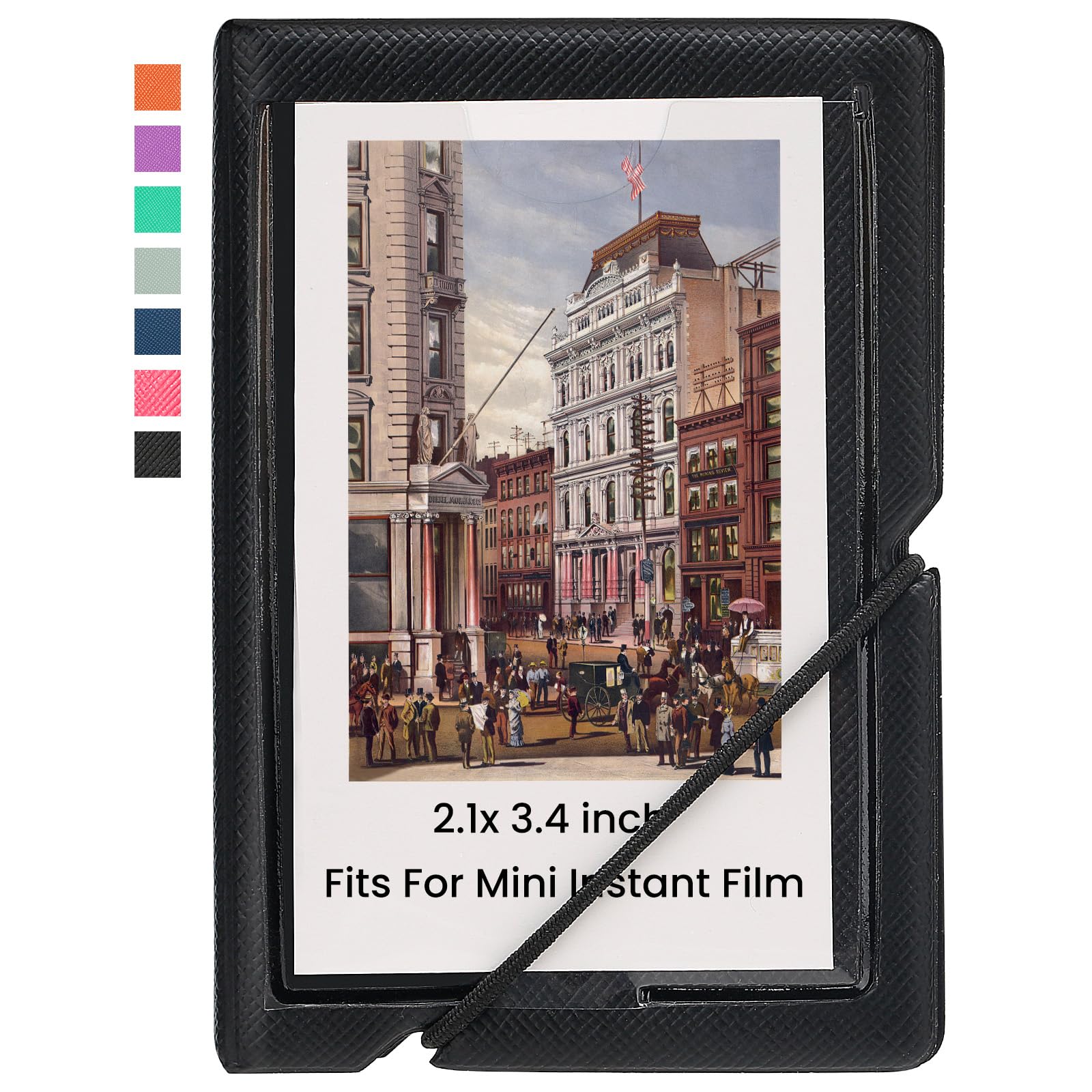 Lifting Mini Photo Album With 28 Pocket 2X3 Inch Pictures Fits For Fujifilm Instax Mini 7S 8 9 11 25 26 40 50S 90 Evo Z2300 Inst