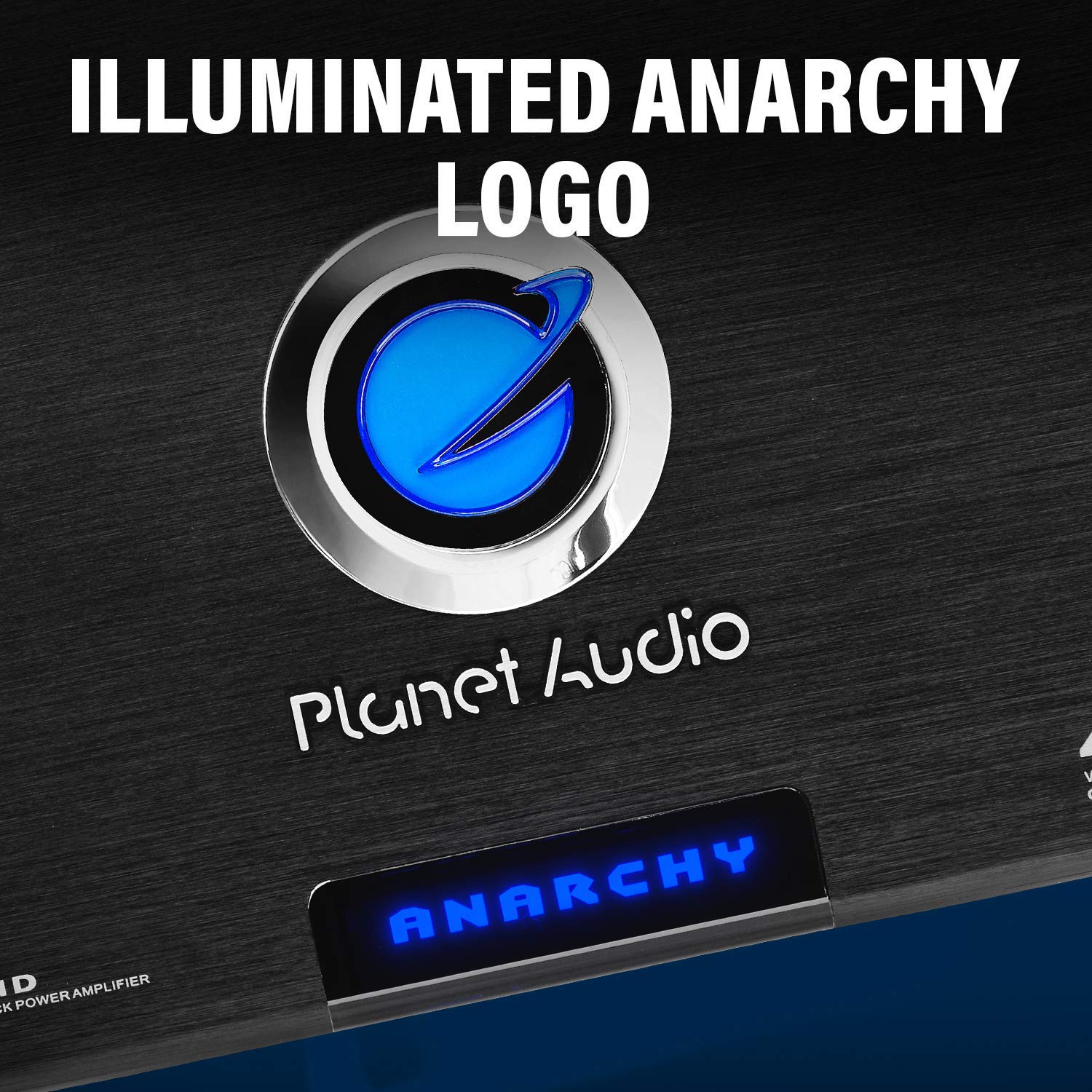 Planet Audio AC4000.1D Class D Monoblock Car Amplifier - 4000W, 1 Ohm Stable, Low Pass Crossover, Ideal for Subwoofers
