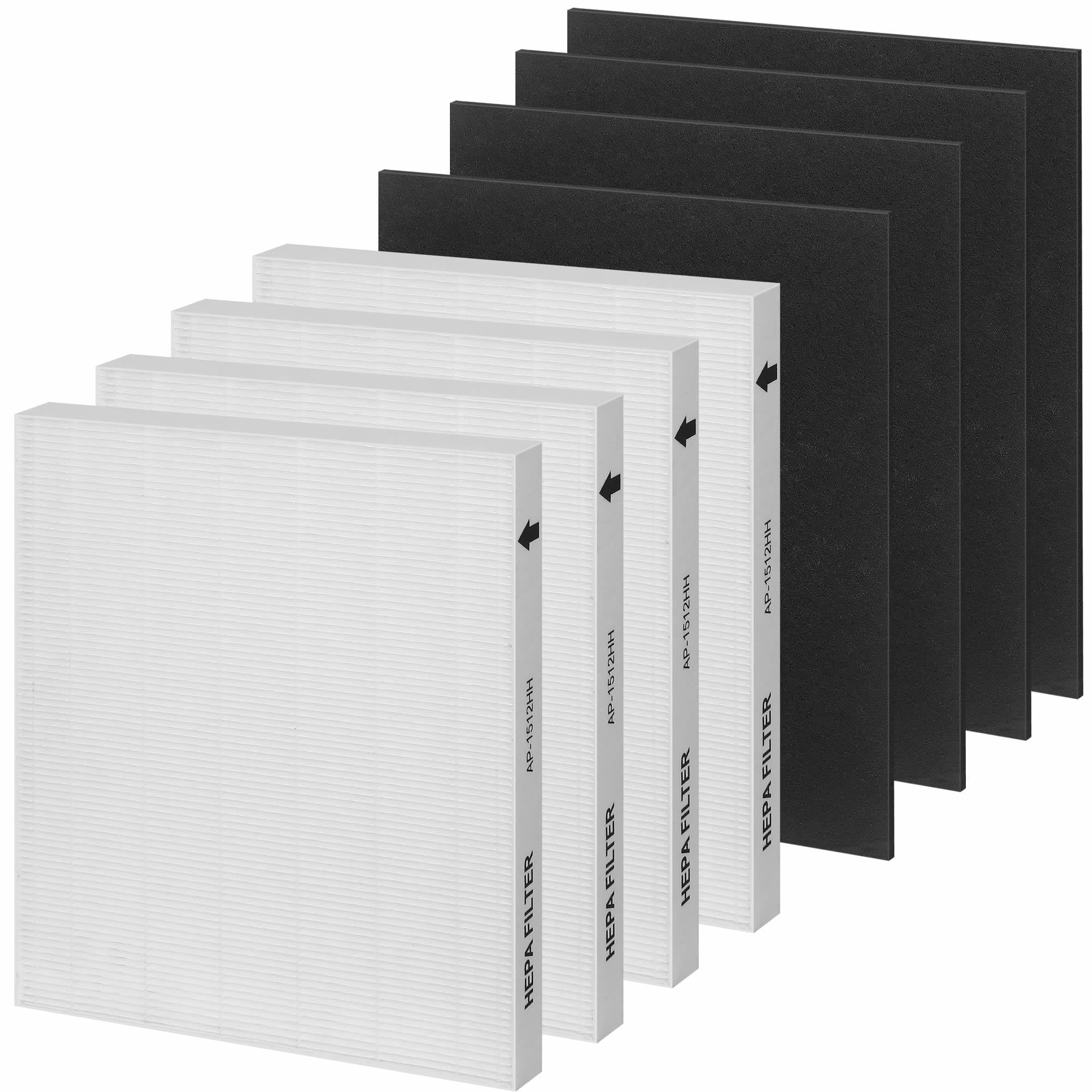 Airmega Ap 1512Hh Replacement Filter For Coway Air Purifier, Compatible With Coway Airmega Ap1512Hh Air Purifier, 3304899, 4 Hep