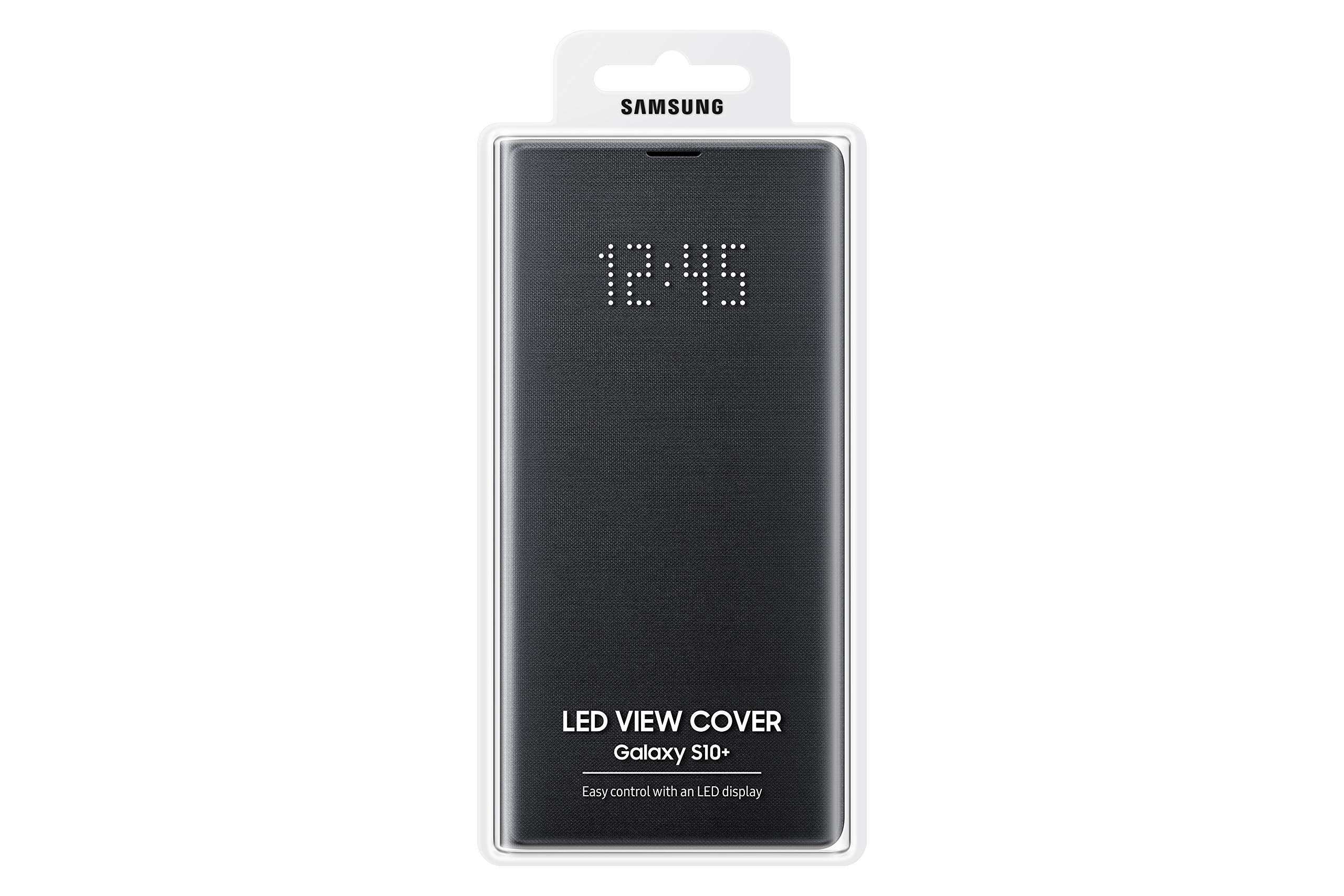 Samsung Led View Cover For Galaxy S10+ Black