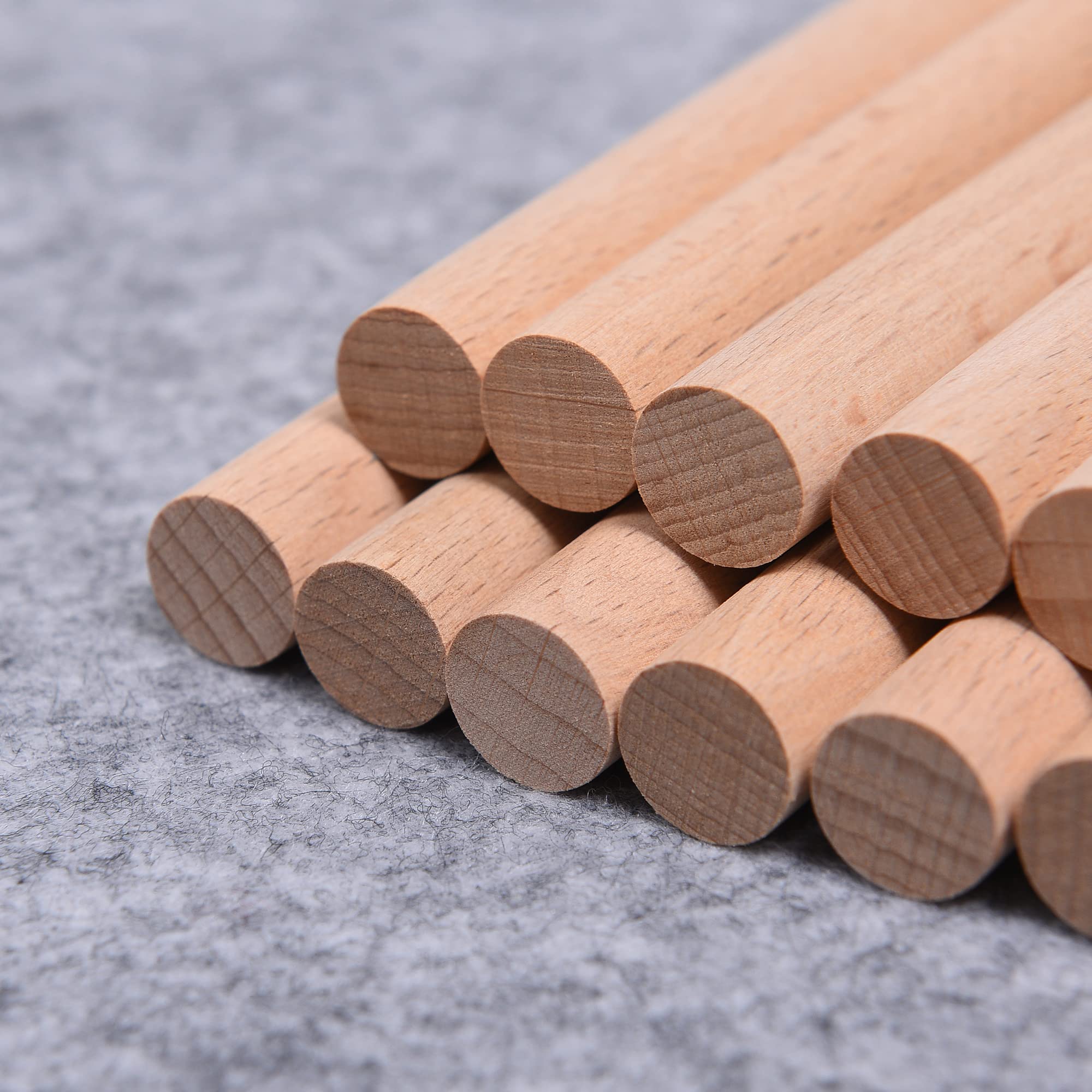 60 Pack Rhythm Sticks For Kids, 12 Inch Wood Lummi Sticks Music Percussion Sticks