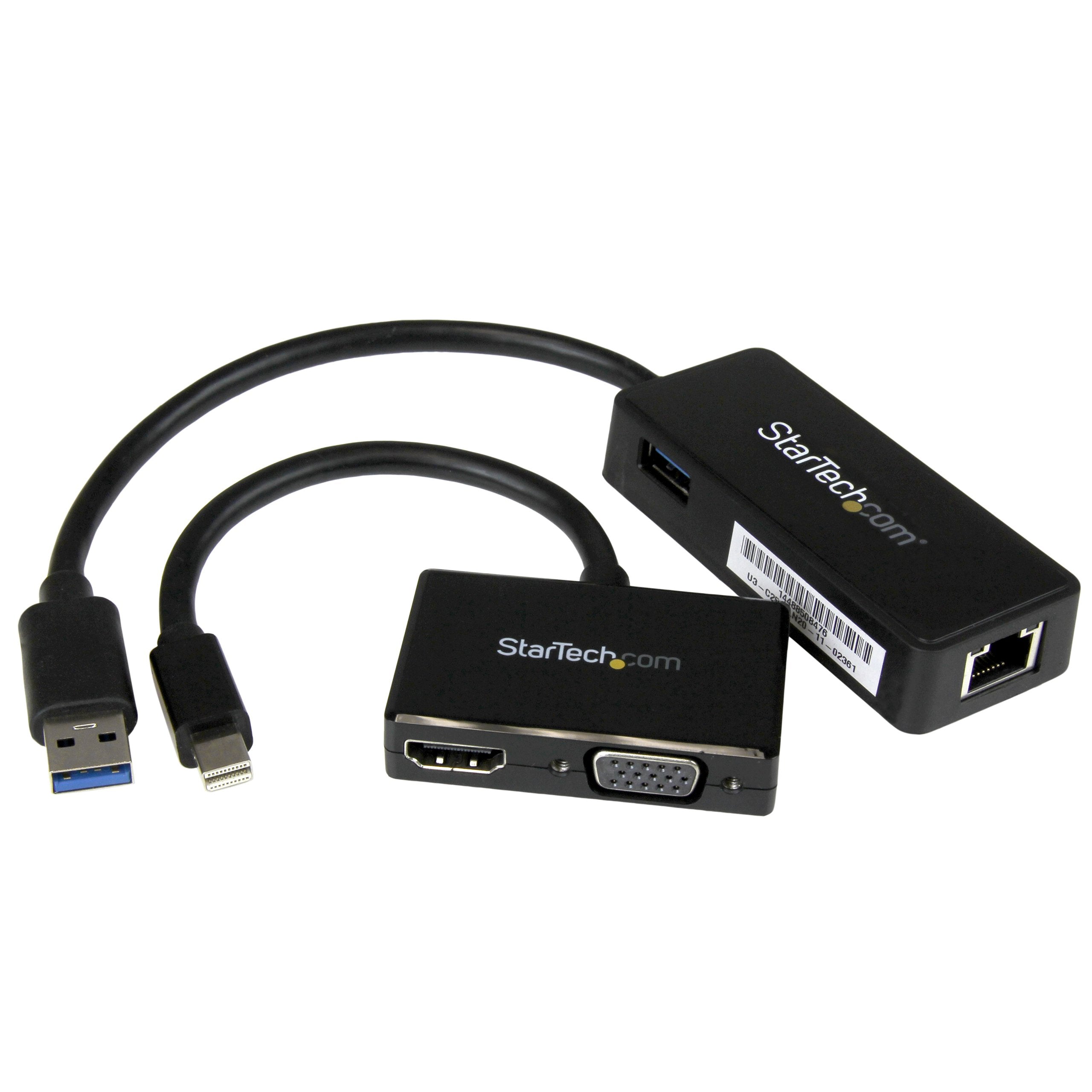 Startech.Com 2 In 1 Accessory Kit For Surface And Surface Pro 4   Mdp To Hdmi / Vga   Usb 3.0 Gbe   Works With Surface Pro 3 And