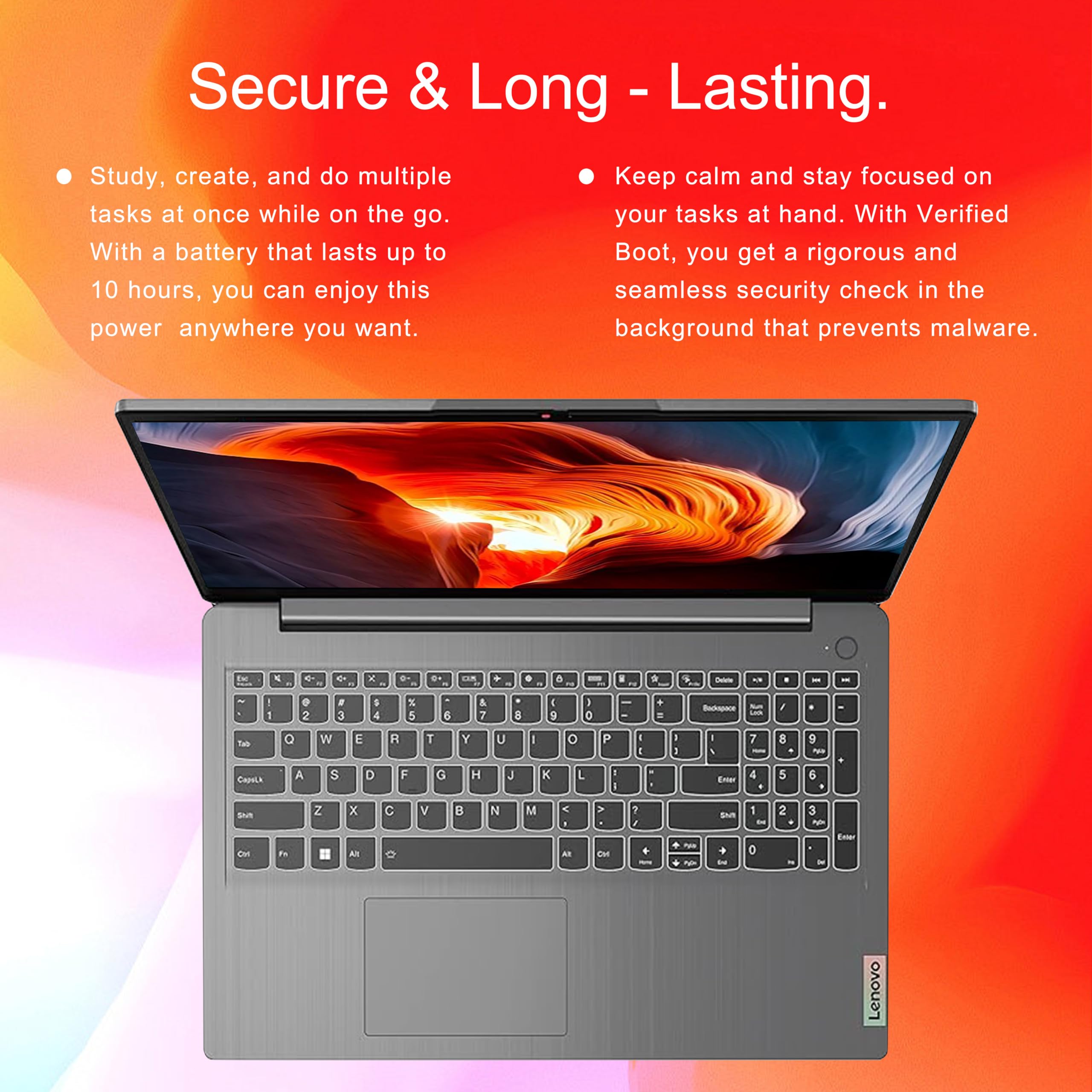 Lenovo Ideapad 1 Laptop, 15.6    Fhd Display, Intel Celeron N4500 Processor, 8Gb Ram, 128Gb Ssd, Sd Card Reader, Numeric Keypad,