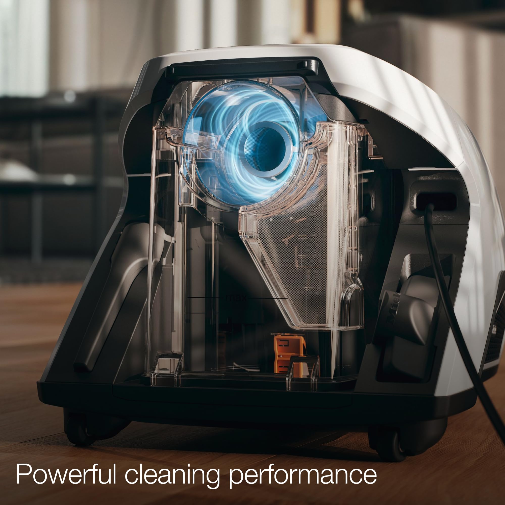 Miele Blizzard Cx1 Turbo Team Bagless Canister Vacuum, Tech Blue   Portable, Household
