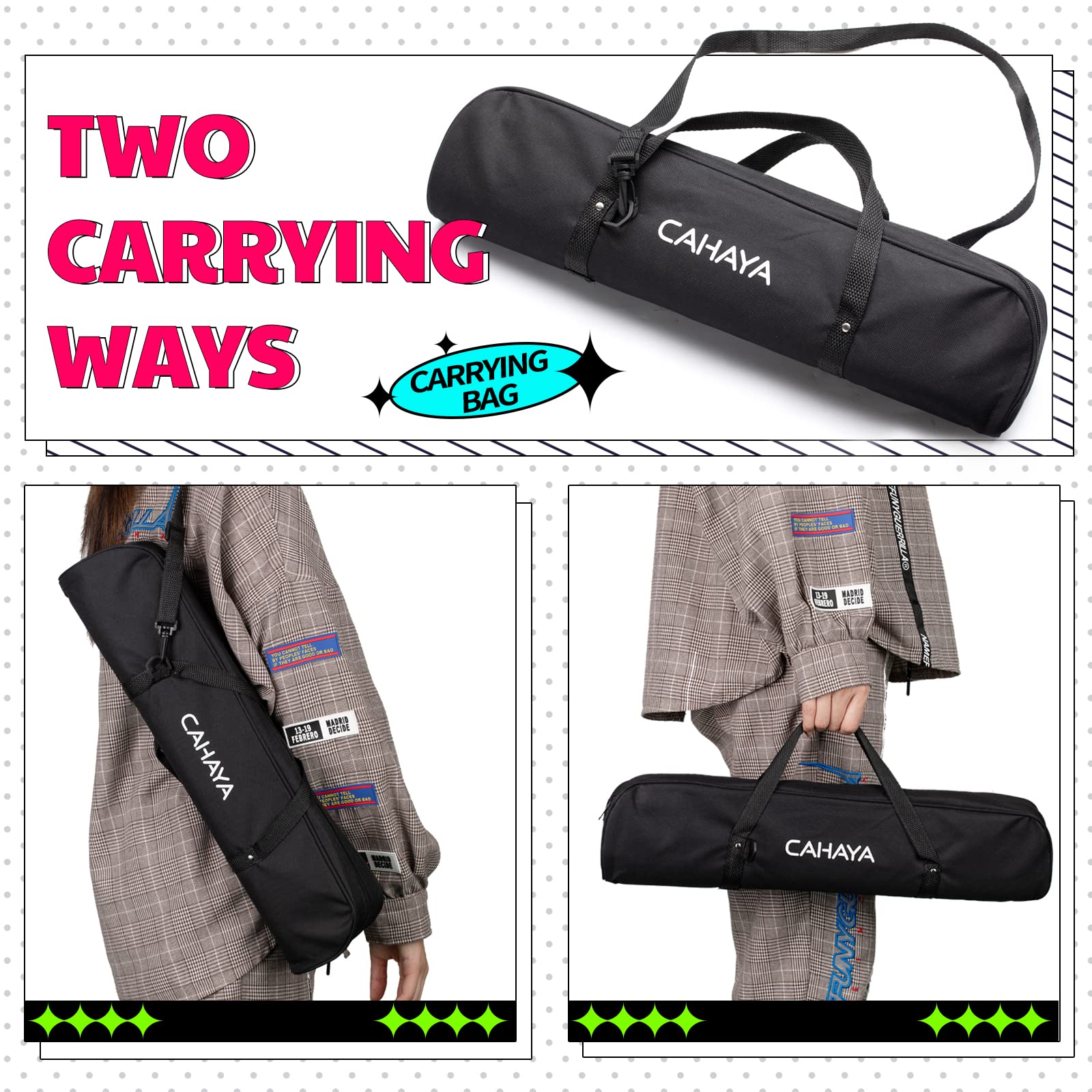 Cahaya Melodica 37 Keys With Carrying Bag And 2 With Mouthpieces Air Piano Keyboard Musical Instrument For Kids And Adults, Blac