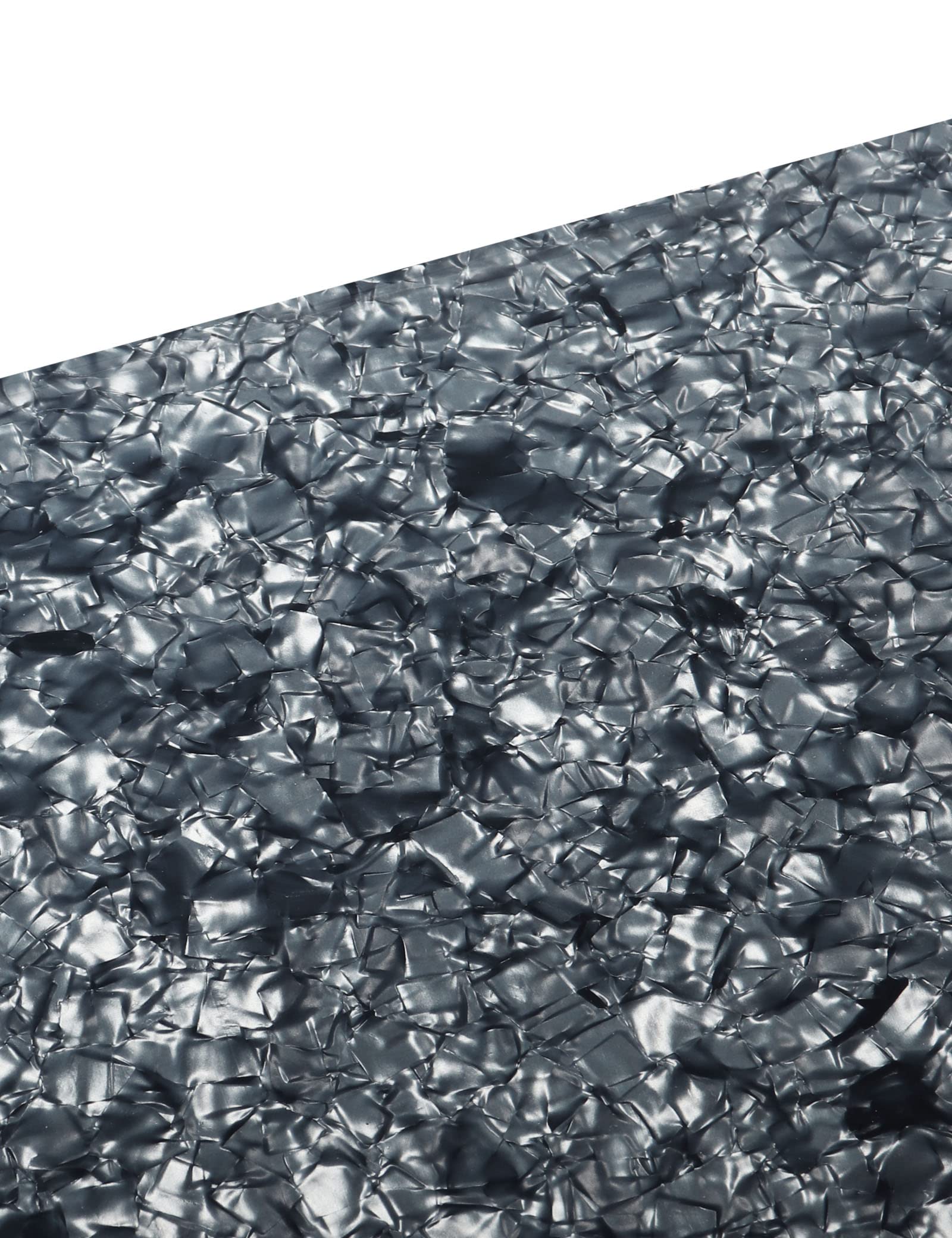 Mr.Power 11.6 X 17 Inch Diy Blank Guitar Bass Pickguard Material Scratch Plate Sheet Backplate For Strat Tele Fender Guitar Jazz P Bass Custom (4Ply Gray Pearl)