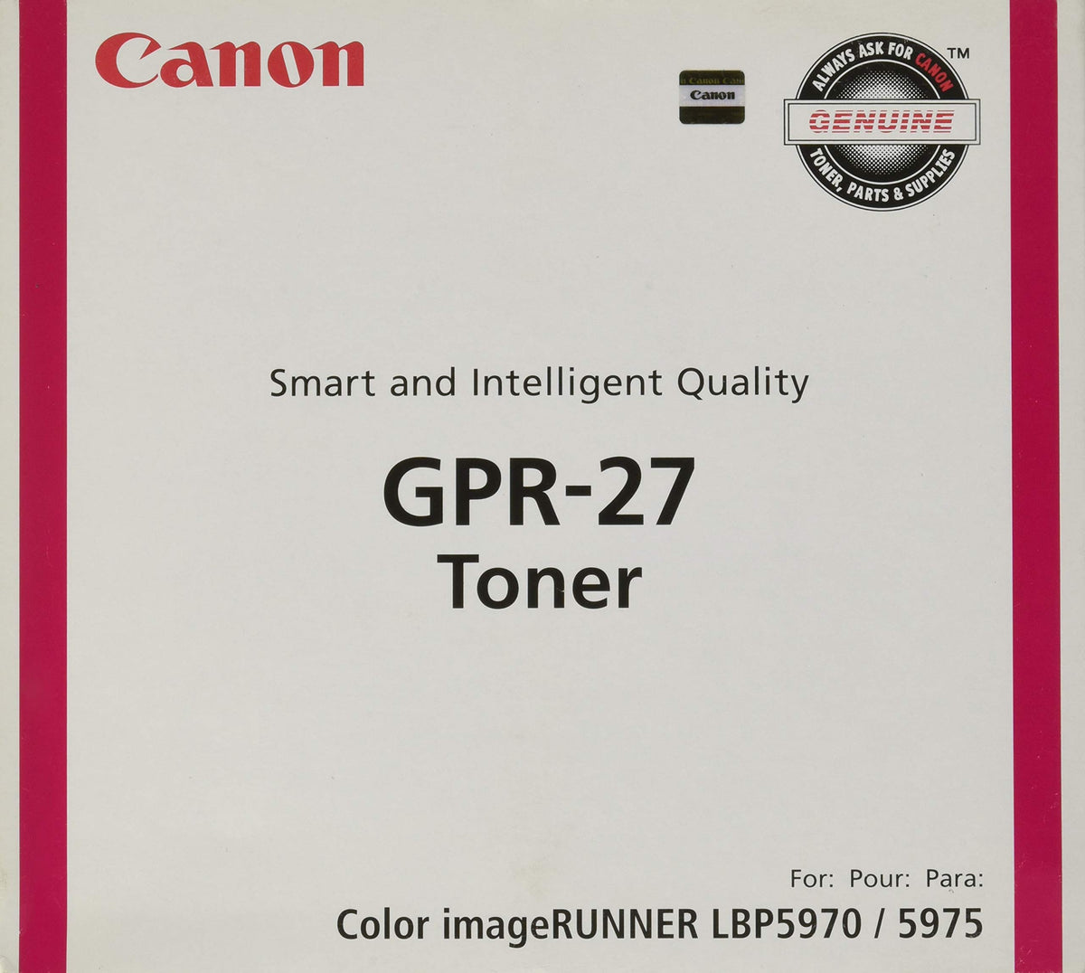 Canon Toner,Canon Gpr-27,Mg