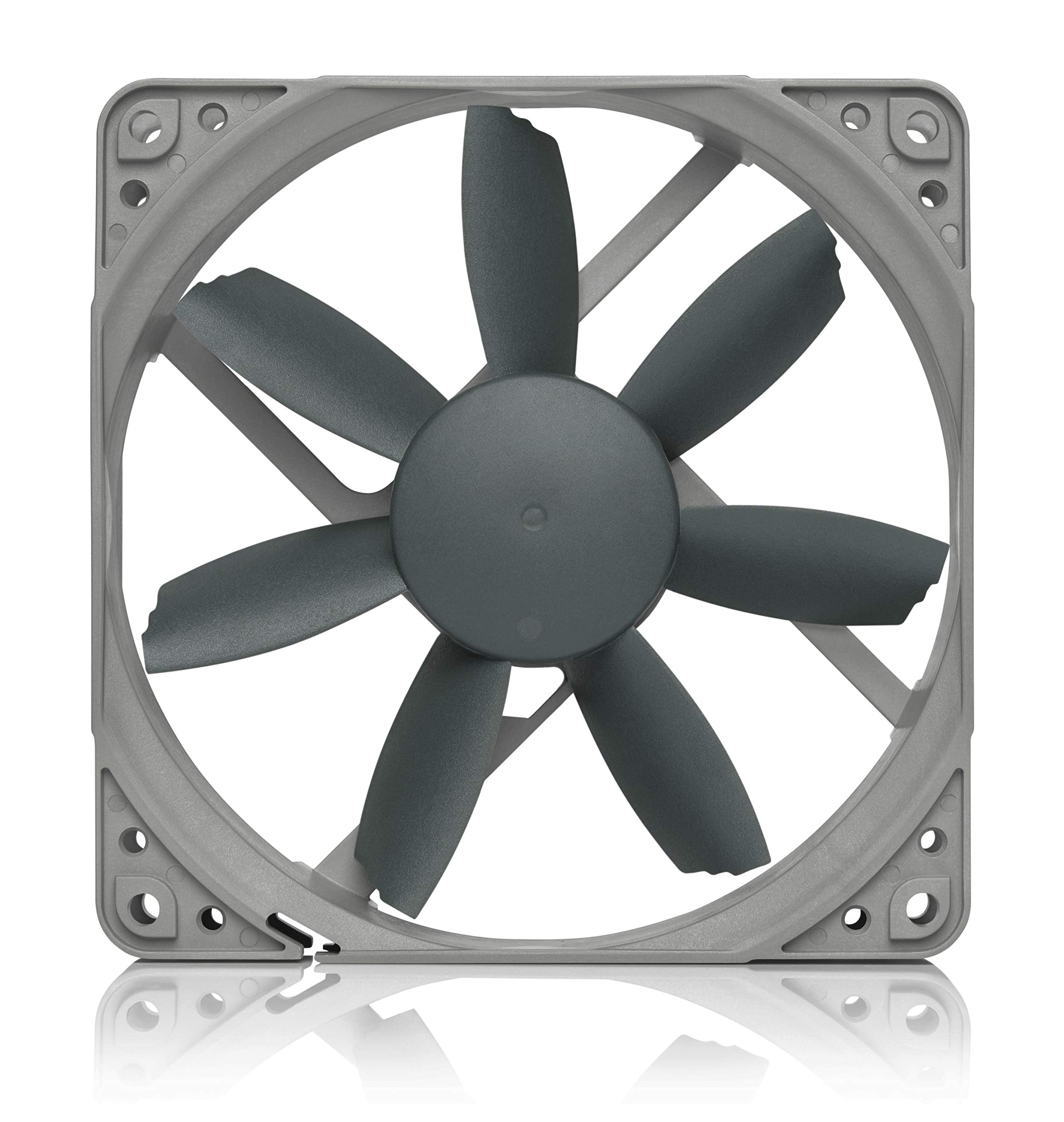 Noctua Nf S12B Redux 1200, High Performance Cooling Fan, 3 Pin, 1200 Rpm (120Mm, Grey)