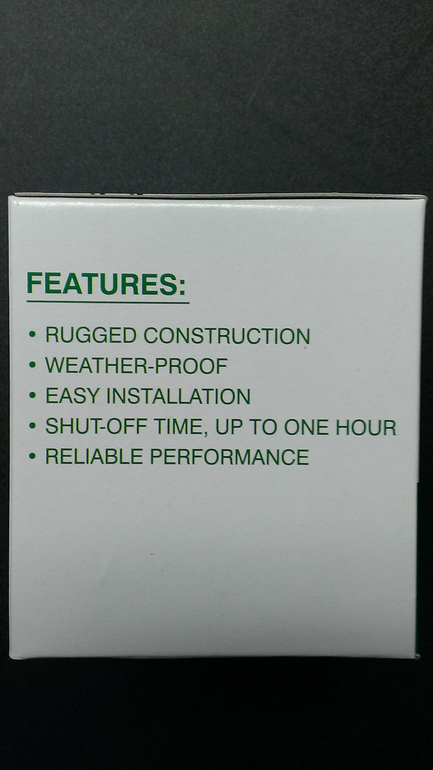 GASAV-R WA-3 Automatic Gas Shut-Off Valve, 1/2" IPS, Green, Aluminum