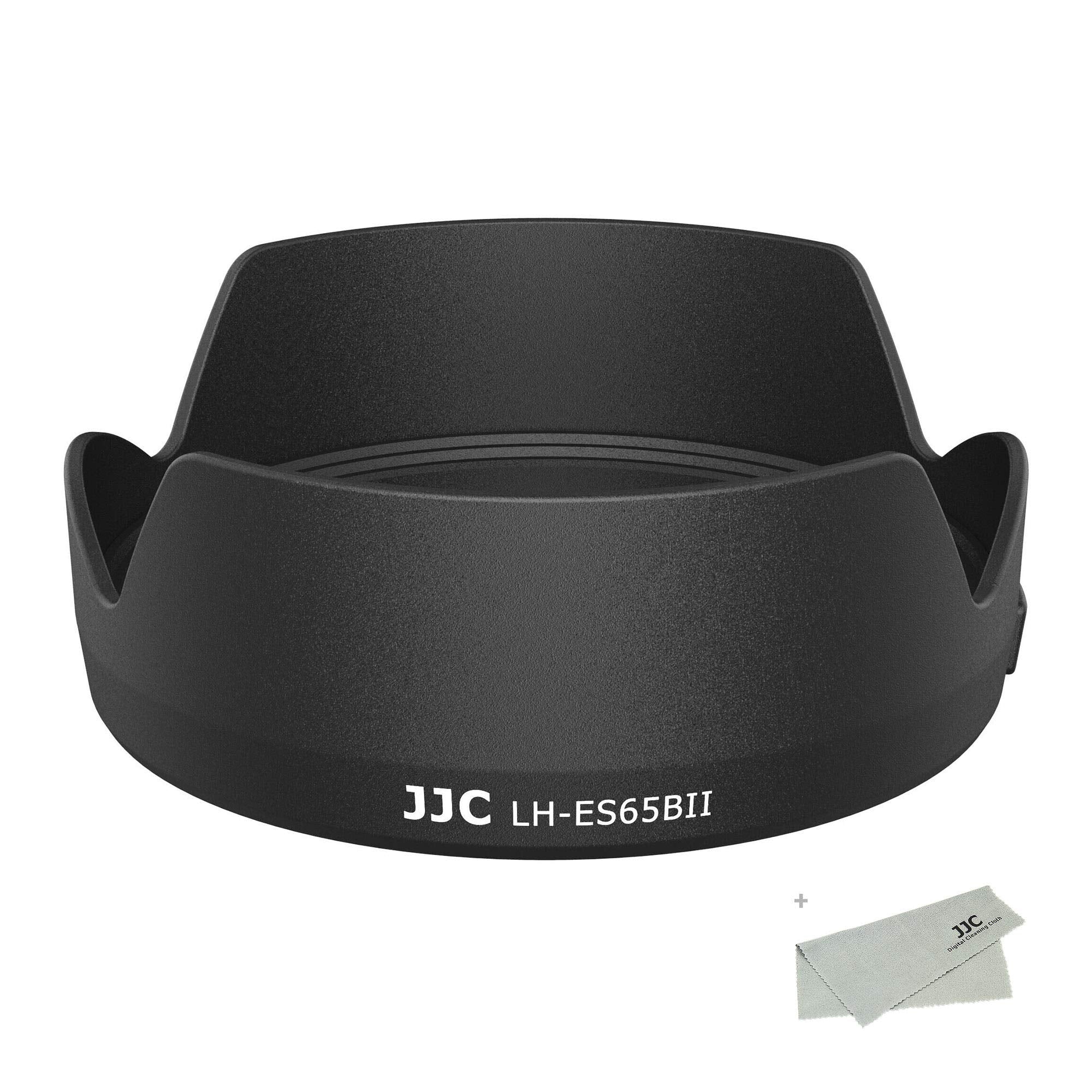 Tulip Flower Lens Hood For Canon Rf 50Mm F/1.8 Stm On Eos R6 R5 Rp R Camera, Reversible Lens Shade Replace Canon Es 65B Lens Hoo