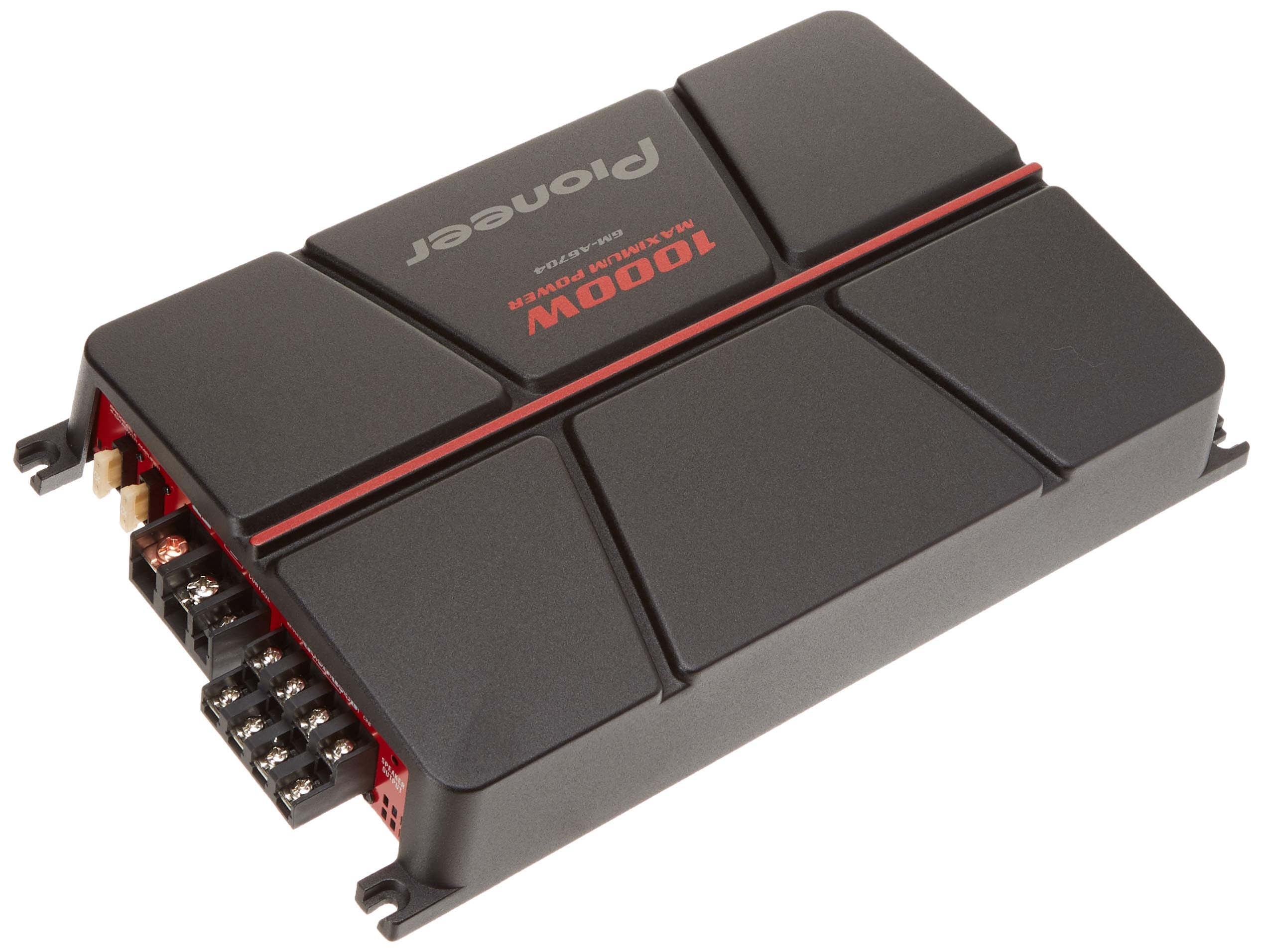 Pioneer Gm-A6704 4-Channel Bridgeable Amplifier With Bass Boost