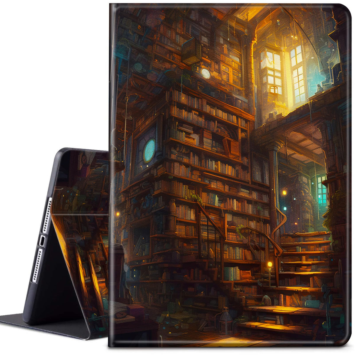 Cgfghhuy For Kindle Fire Hd 8 Tablet Case 7Th/8Th Generation 8 Inch 2017/2018 Release Lightweight Protective Pu Leather Smart St