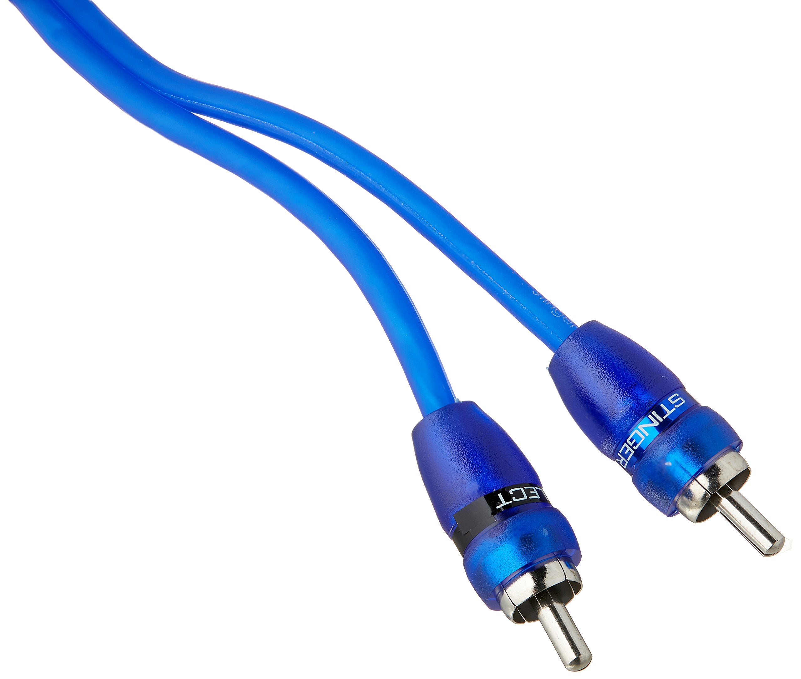 Stinger 17Ft Blue Comp Series Twisted Rca