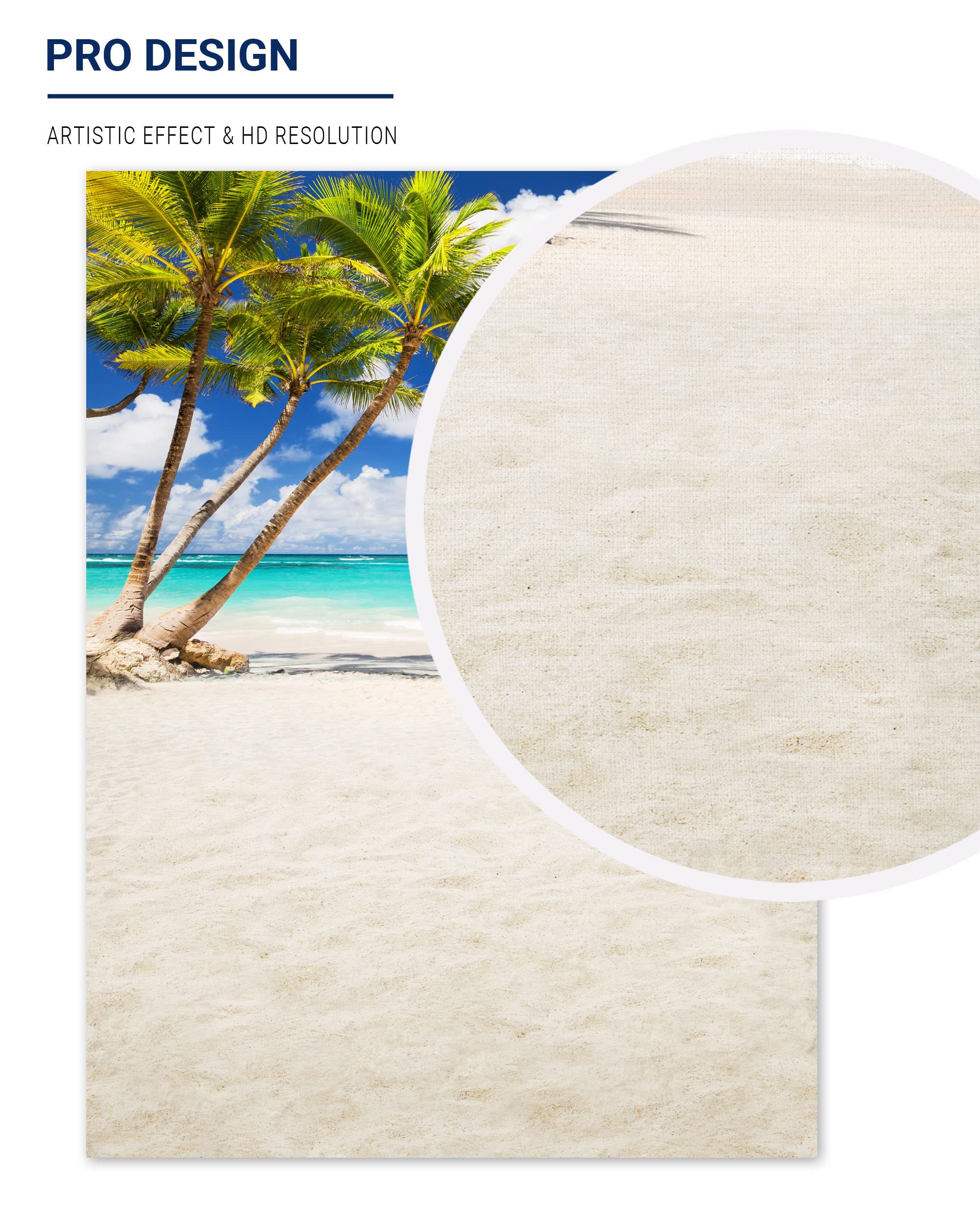 Allenjoy Tropical Seaside Beach Backdrop Summer Hawaii Island Palm Trees Photography Background For Boys Girls Portrait Holiday