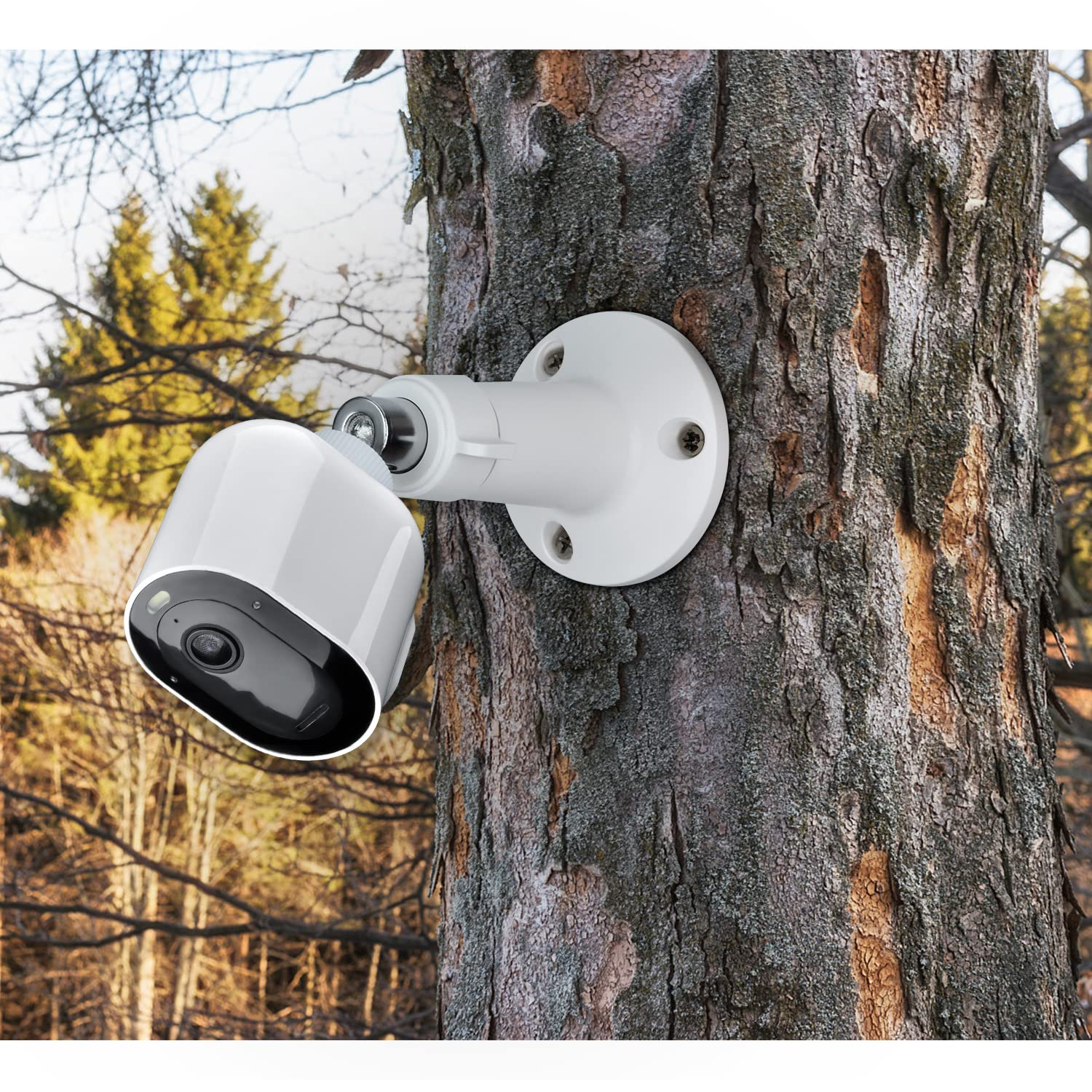 Wall Mount Compatible With Wyze Cam Pan V3 & Wyze Cam Pan V2 & Wyze Cam V3, Adjustable Mount Bracket For Wyze Cam Outdoor(Camera