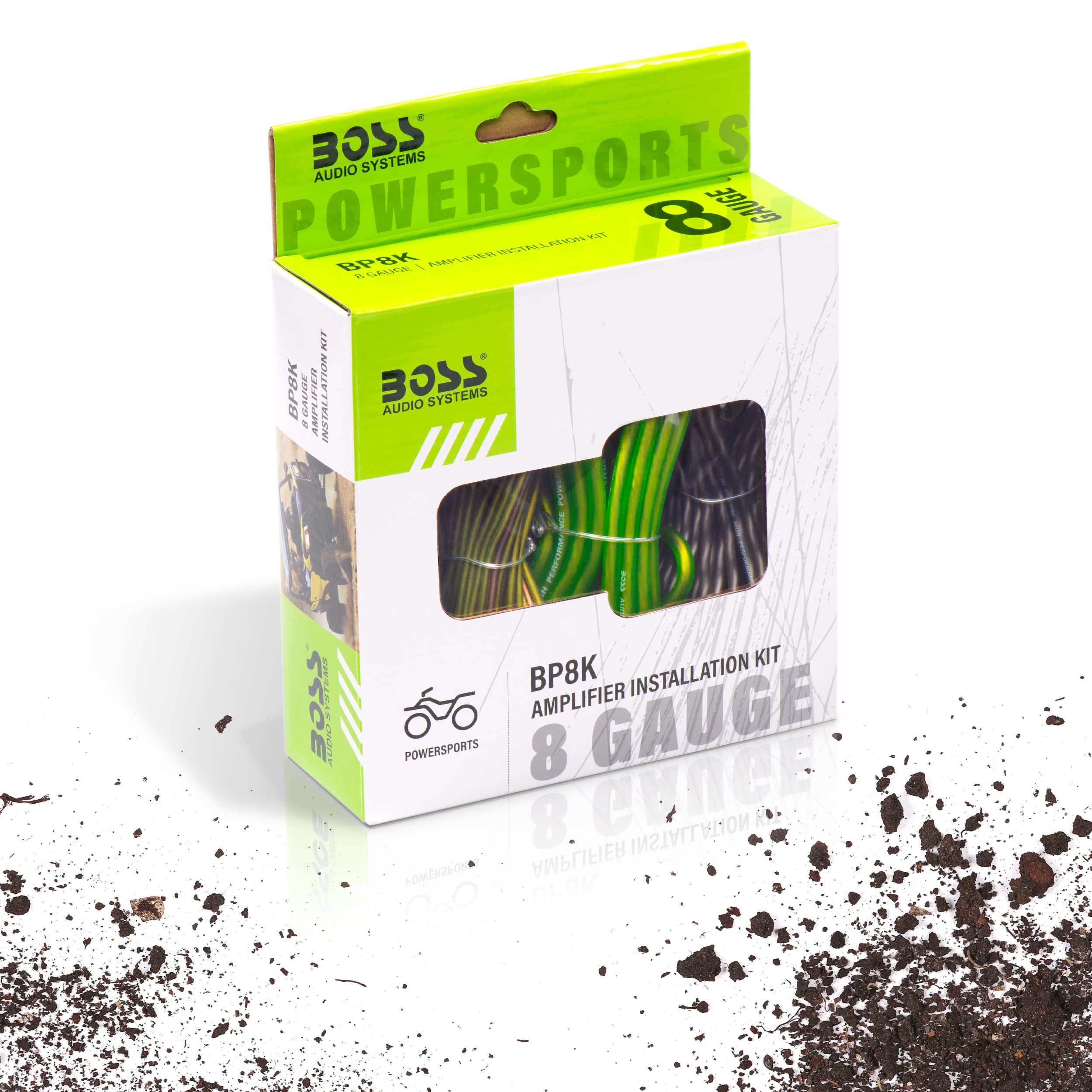 Boss Audio Systems Bp8K 8 Gauge Car Amplifier Installation Wiring Kit   A Car Amp Wire Kit Helps You Make Connections And Brings