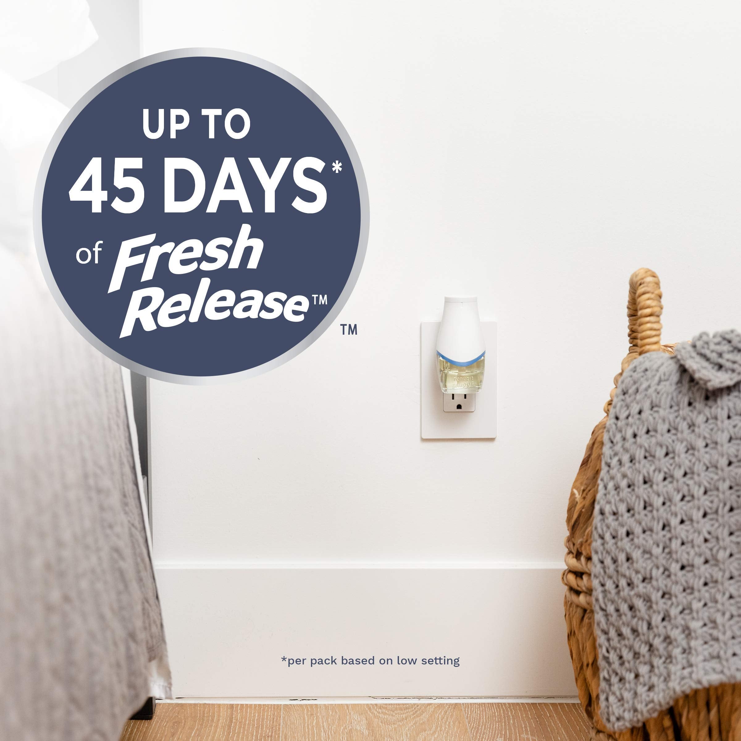 Renuzit Snuggle Scented Oil Refill For Plugin Air Fresheners, Relaxing Lavender, 2 Count (Pack Of 1)