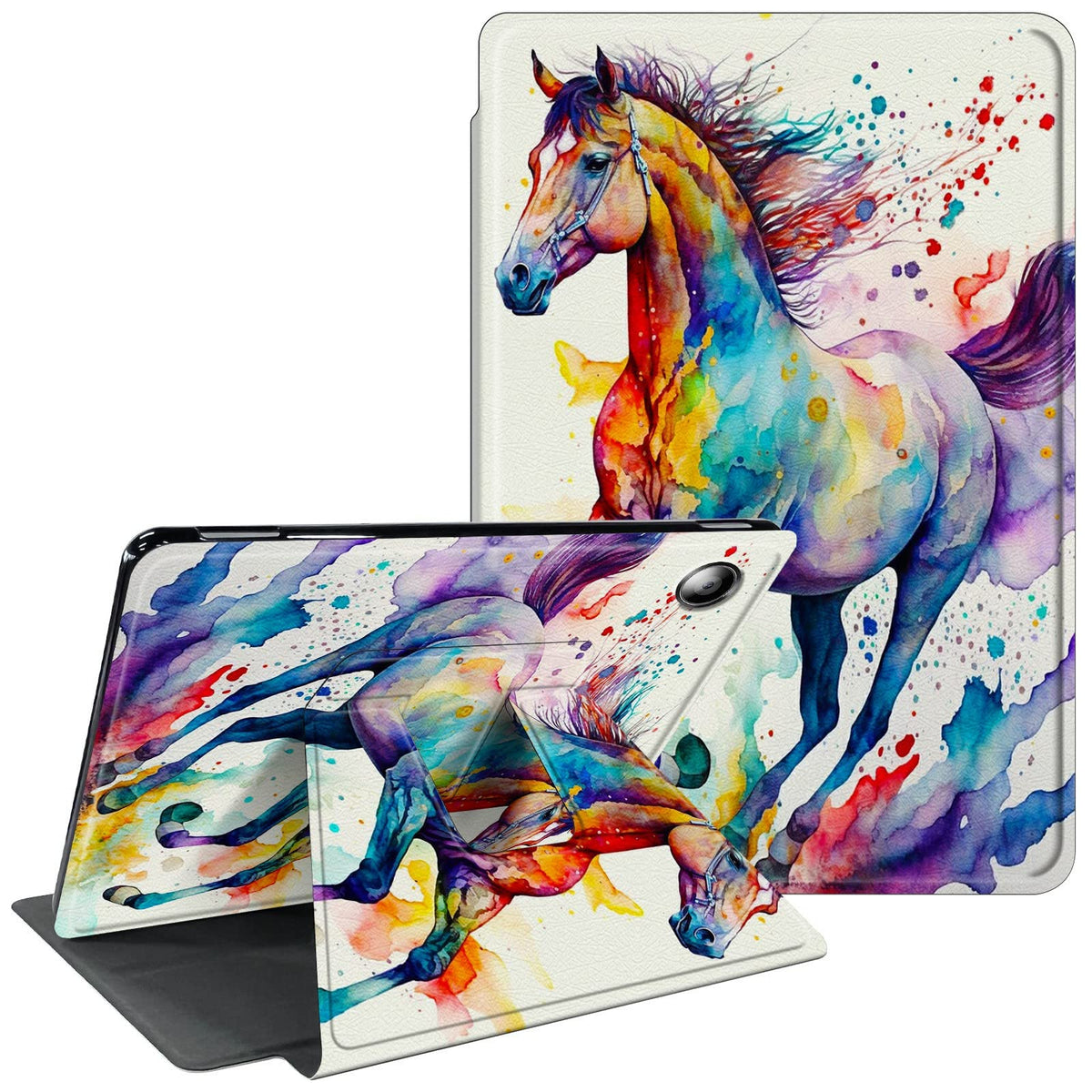 Cgfghhuy Case For All-New Fire Hd 10 & 10 Plus Tablet 11Th Generation 2021 Release 10.1 Inch 360 Degree Rotating Stand Protectiv