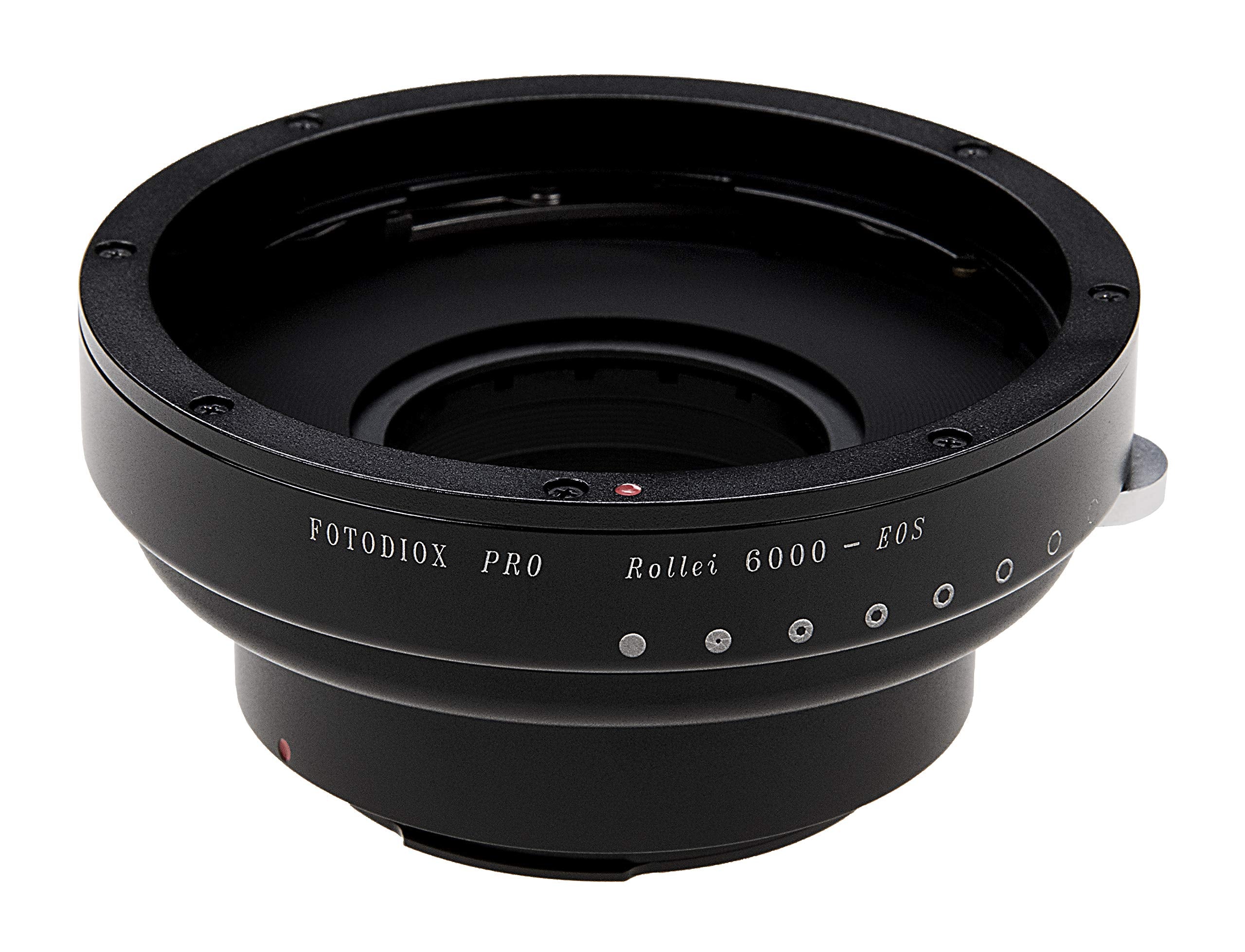 Fotodiox Pro Iris Lens Mount Adapter Compatible With Rollei 6000 Lenses To Canon Eos Ef/Ef S Cameras