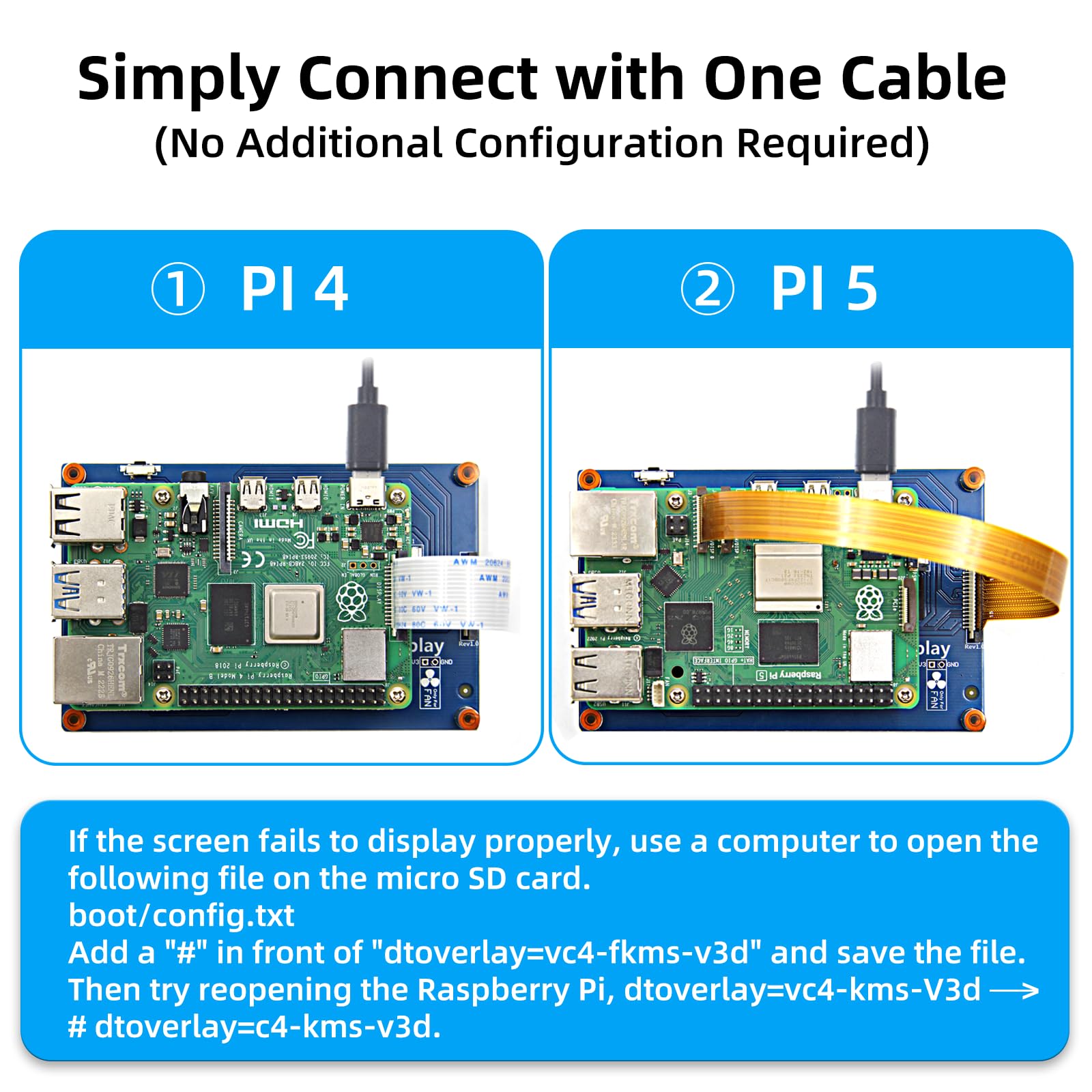 Ipistbit 4.3 Inch Raspberry Pi Screen, 800X480 Pixel Capacitive Touchscreen, Mipi Dsi Lcd Display For Raspberry Pi, Driver Free
