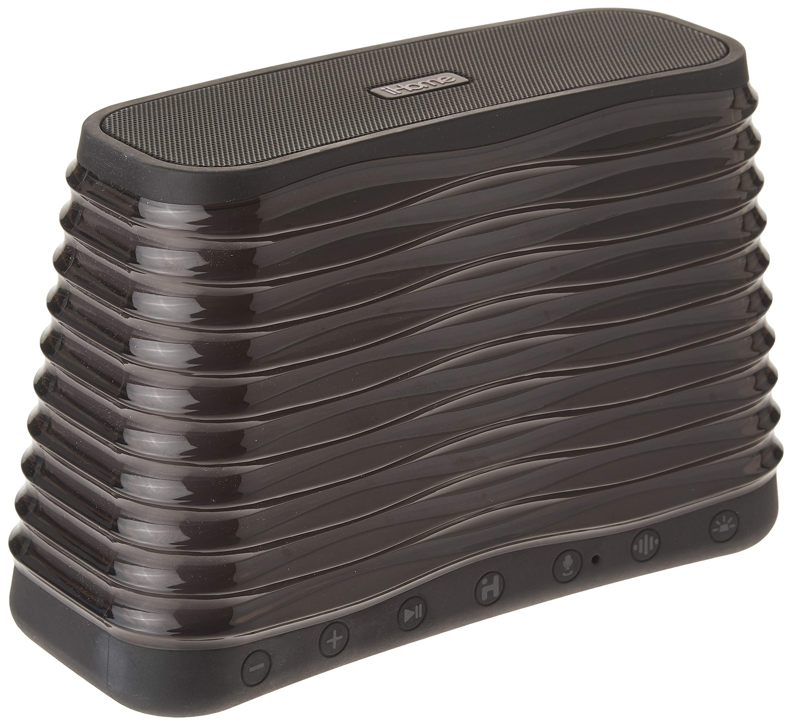 Ihome Ibt751 Color Changing Bluetooth Stereo Speaker With Disco Rear Projection Lighting