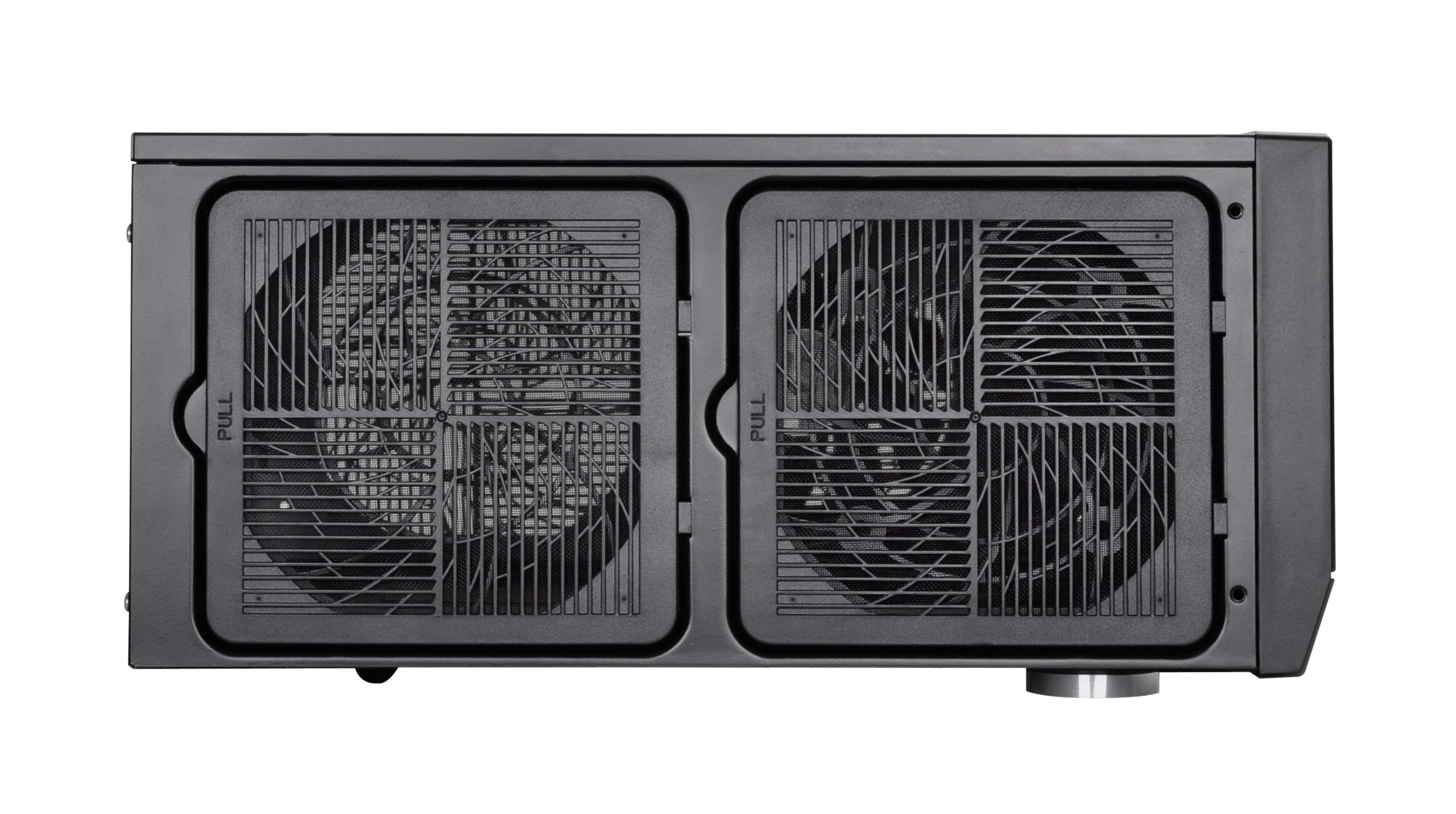 Silverstone Technology Grandia Series Aluminum Htpc Computer Case For Atx / Ssi Ceb   Black (Gd09B)