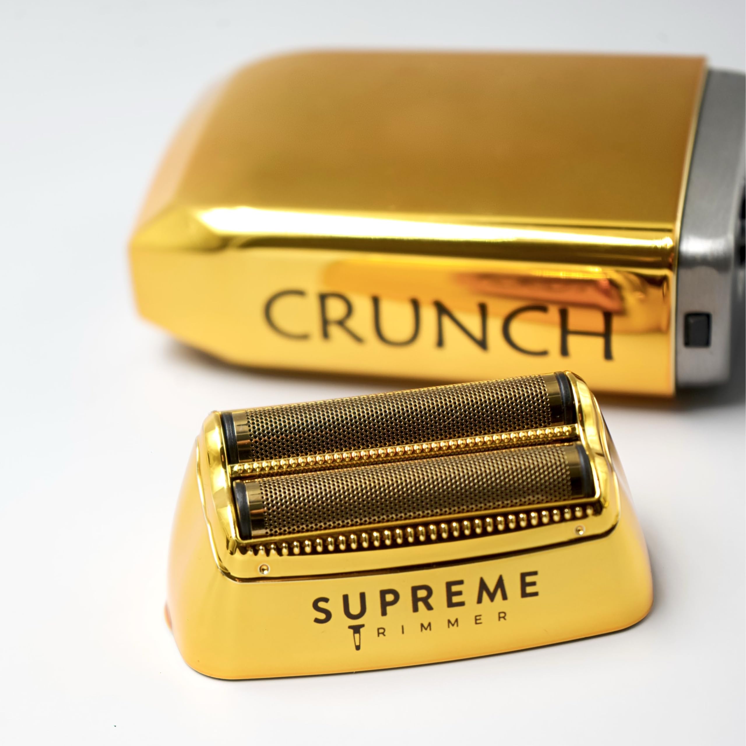 Supreme Trimmer Replacement Foil & Cutter Sb63 | Hypoallergenic Foil For Crunch Stf602 | Gold